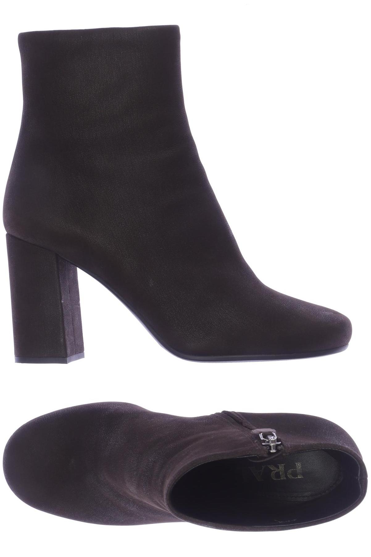 

Prada Damen Stiefelette, braun, Gr. 38