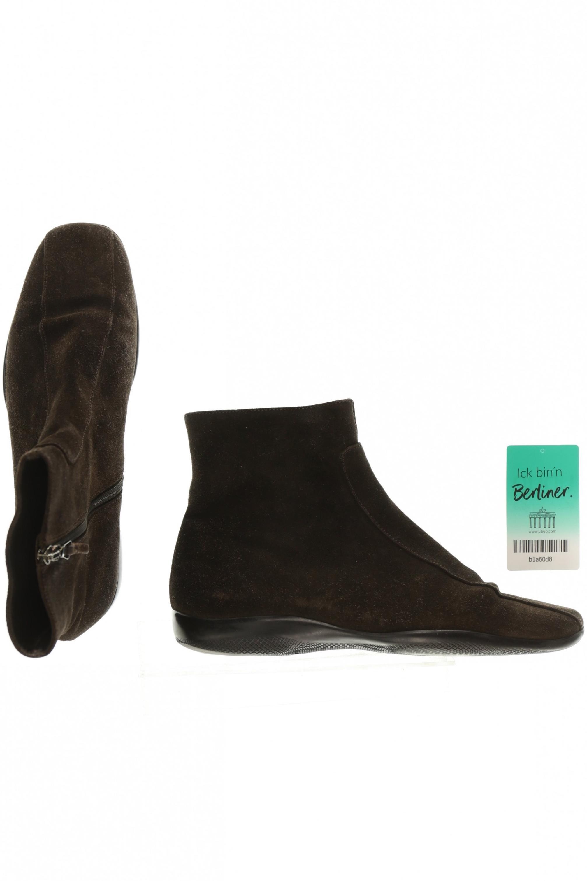 

Prada Damen Stiefelette, braun, Gr. 38