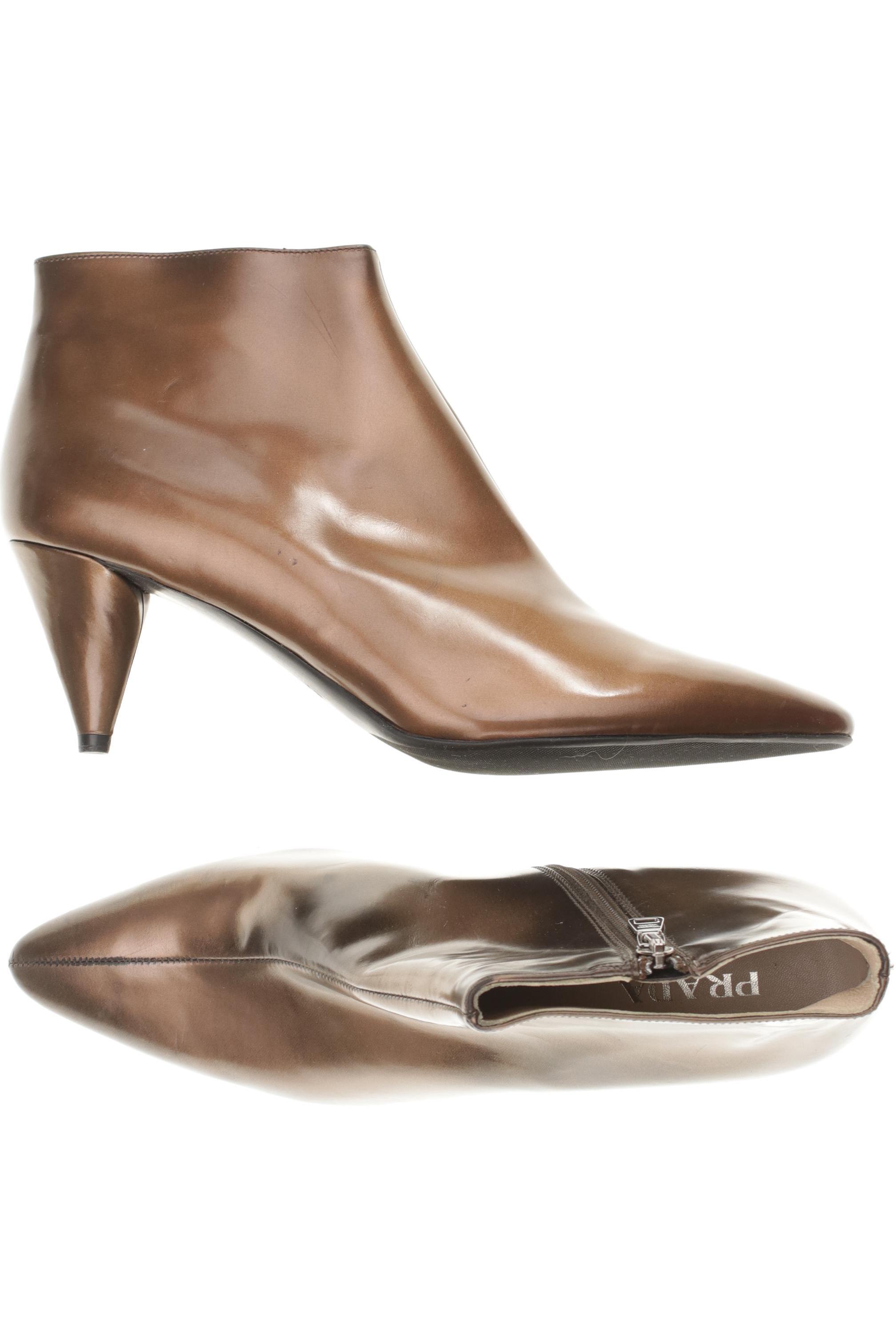 

Prada Damen Stiefelette, braun, Gr. 41