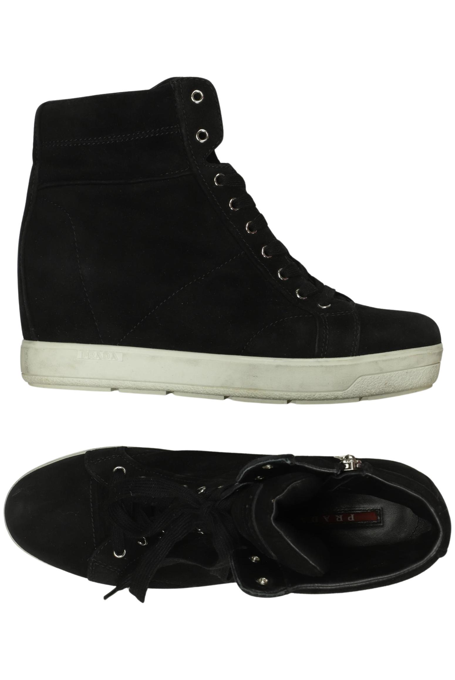 

Prada Damen Stiefelette, schwarz, Gr. 40