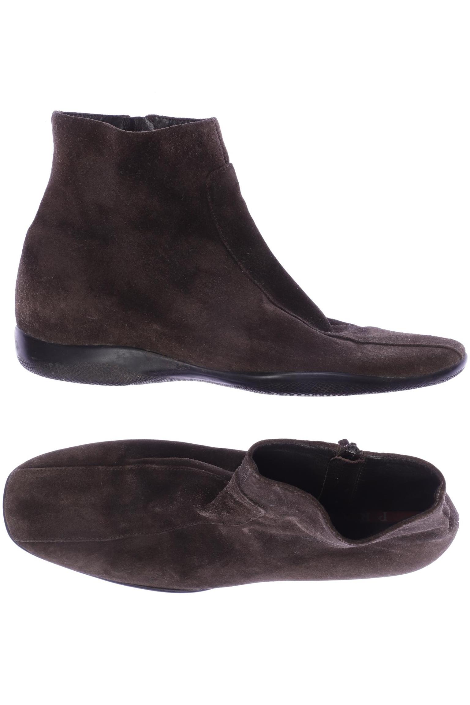 Thumbnail - Prada Damen Stiefelette, braun, Gr. 38