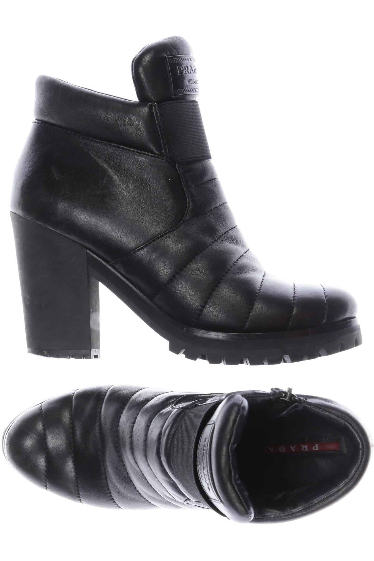 

Prada Damen Stiefelette, schwarz, Gr. 39