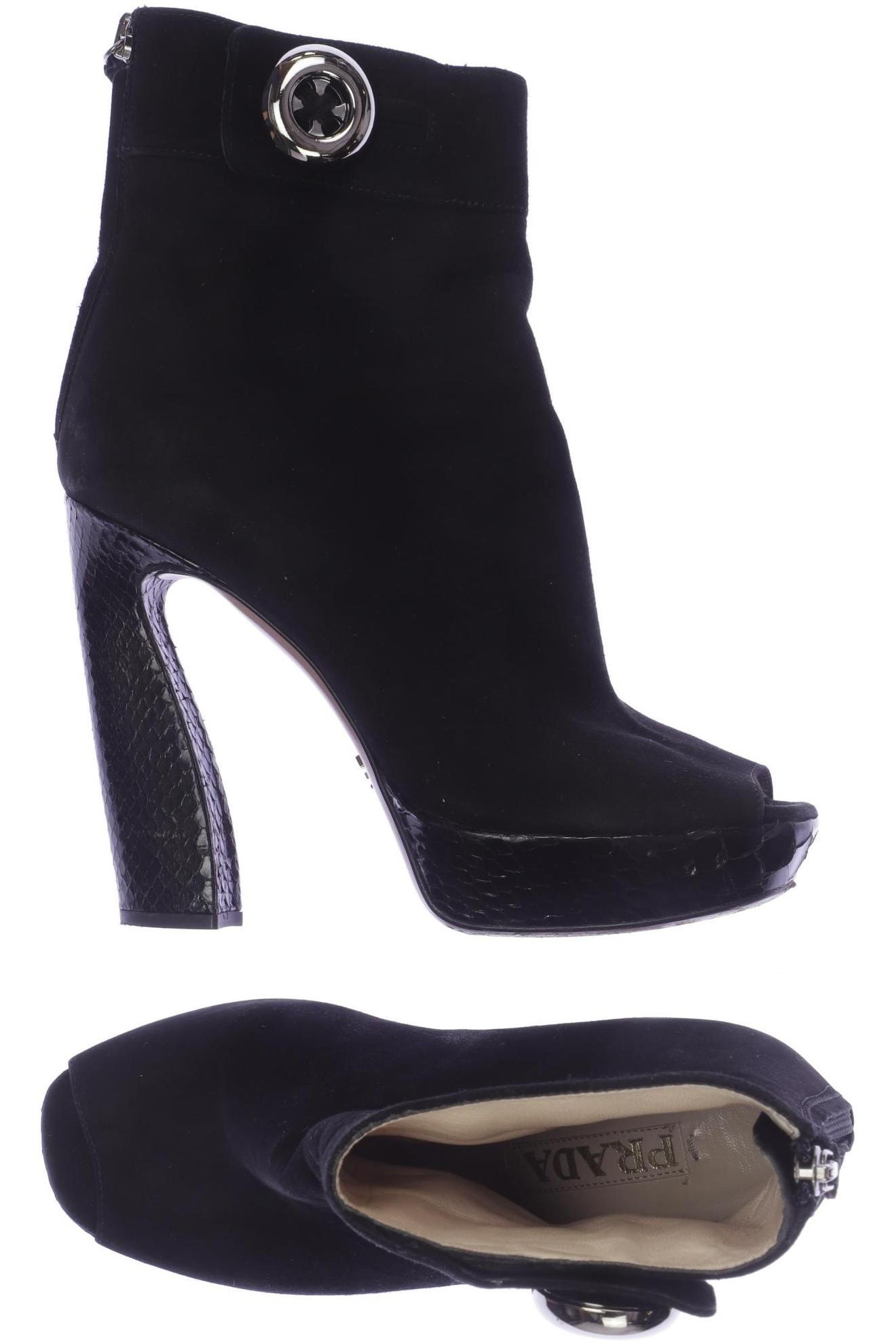 

Prada Damen Stiefelette, schwarz, Gr. 36