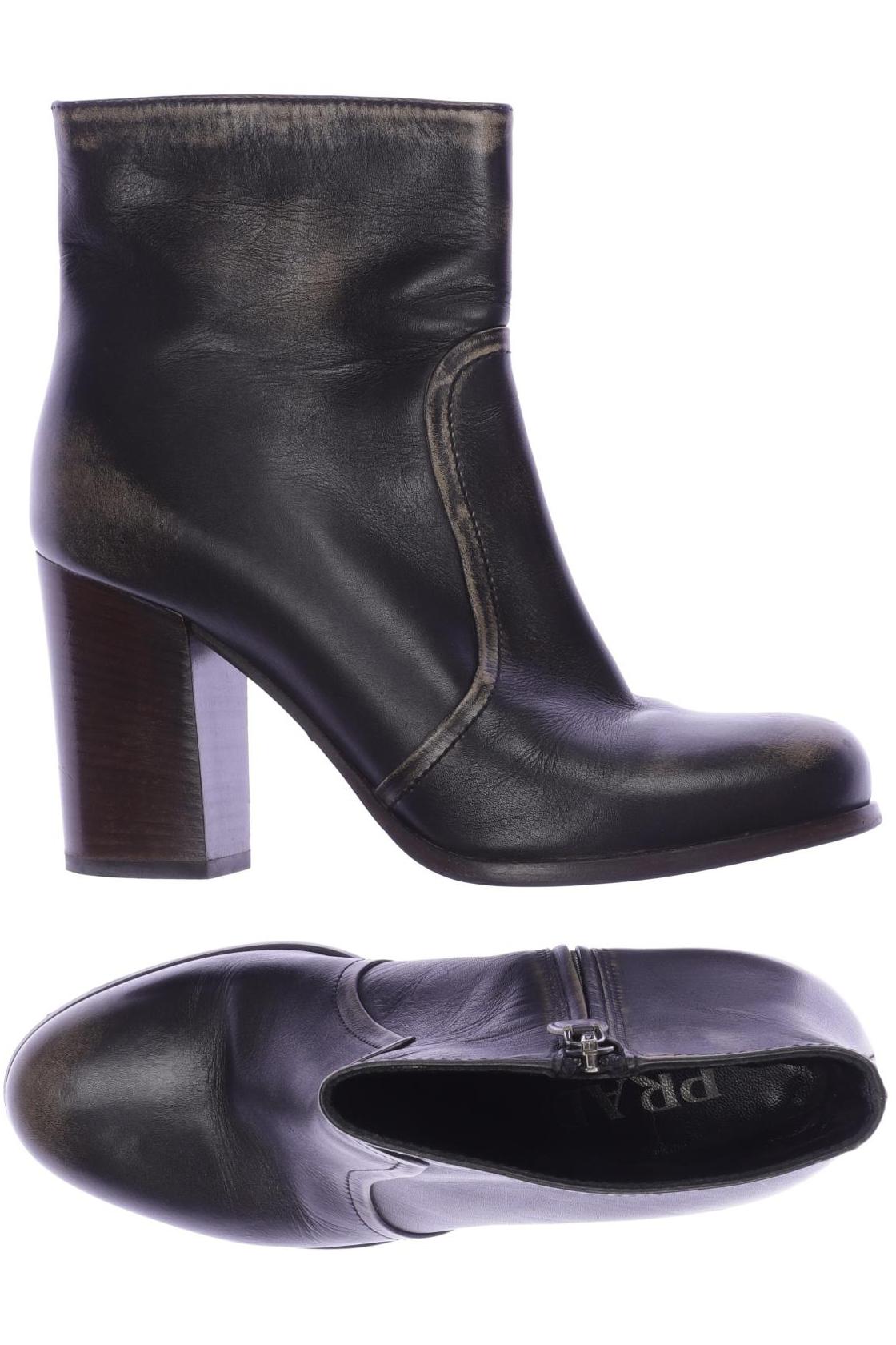 

Prada Damen Stiefelette, schwarz, Gr. 36.5