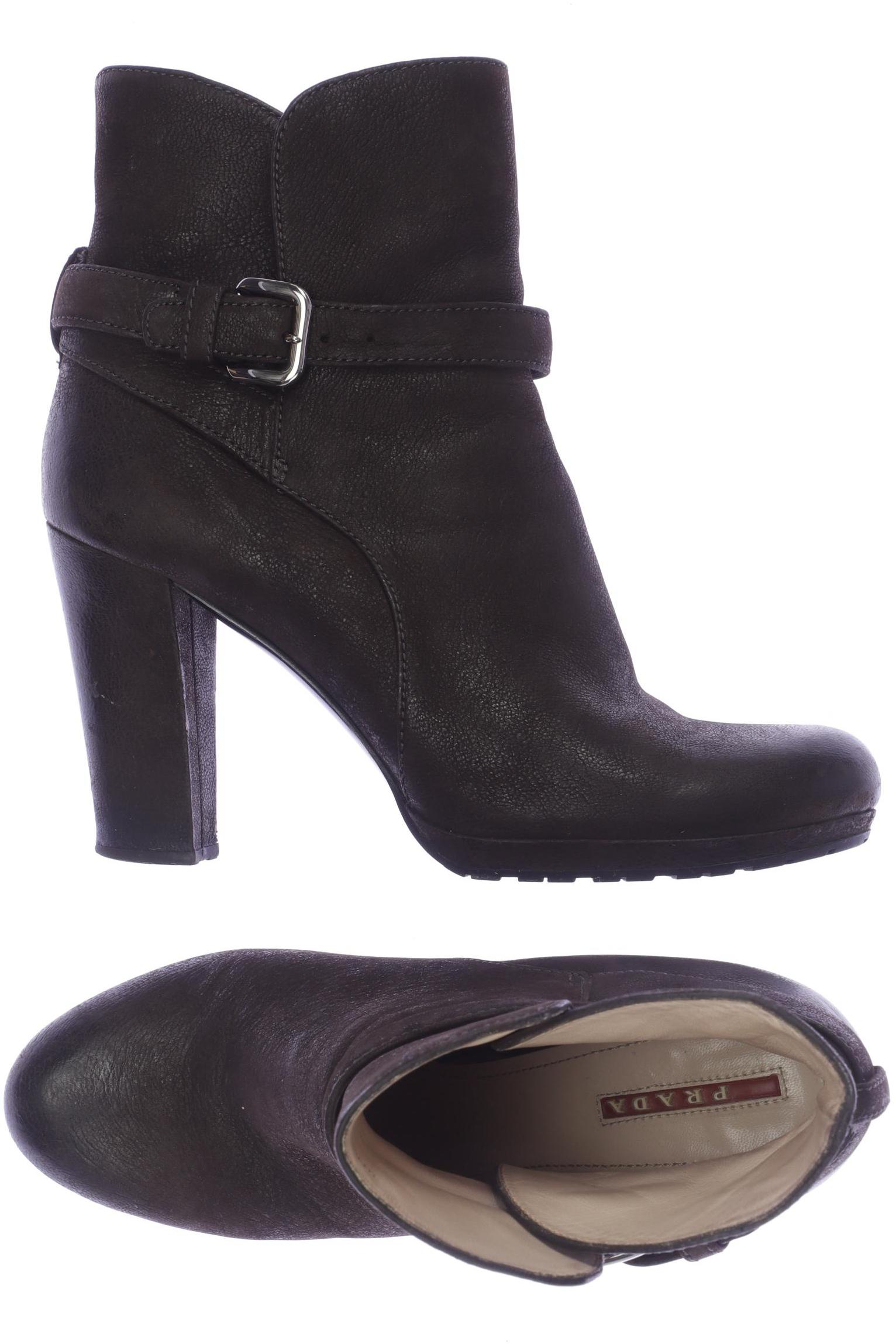 

Prada Damen Stiefelette, braun, Gr. 40