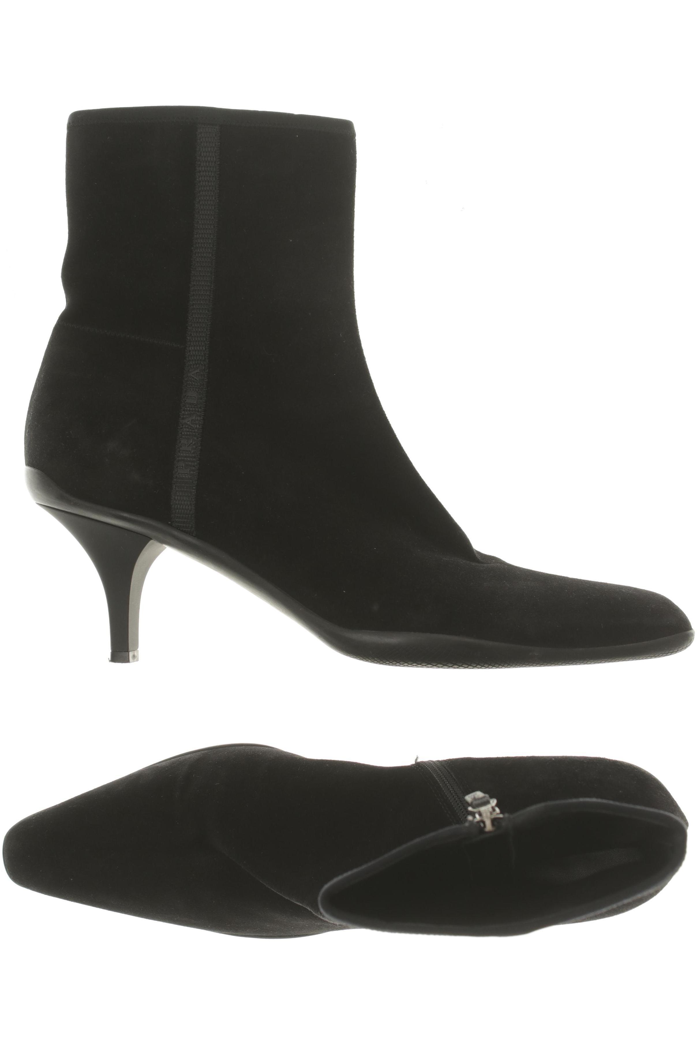 

Prada Damen Stiefelette, schwarz, Gr. 45