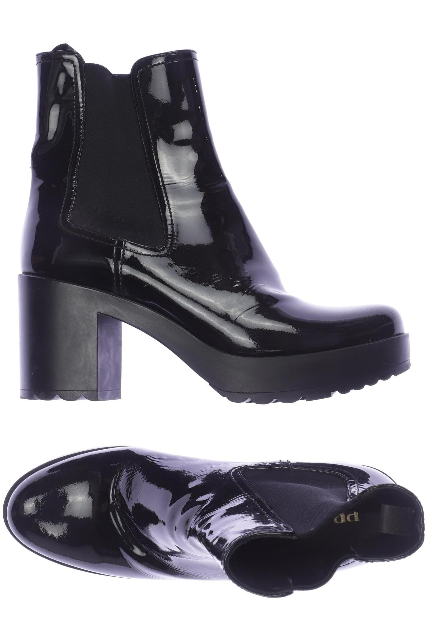 

Prada Damen Stiefelette, schwarz, Gr. 40