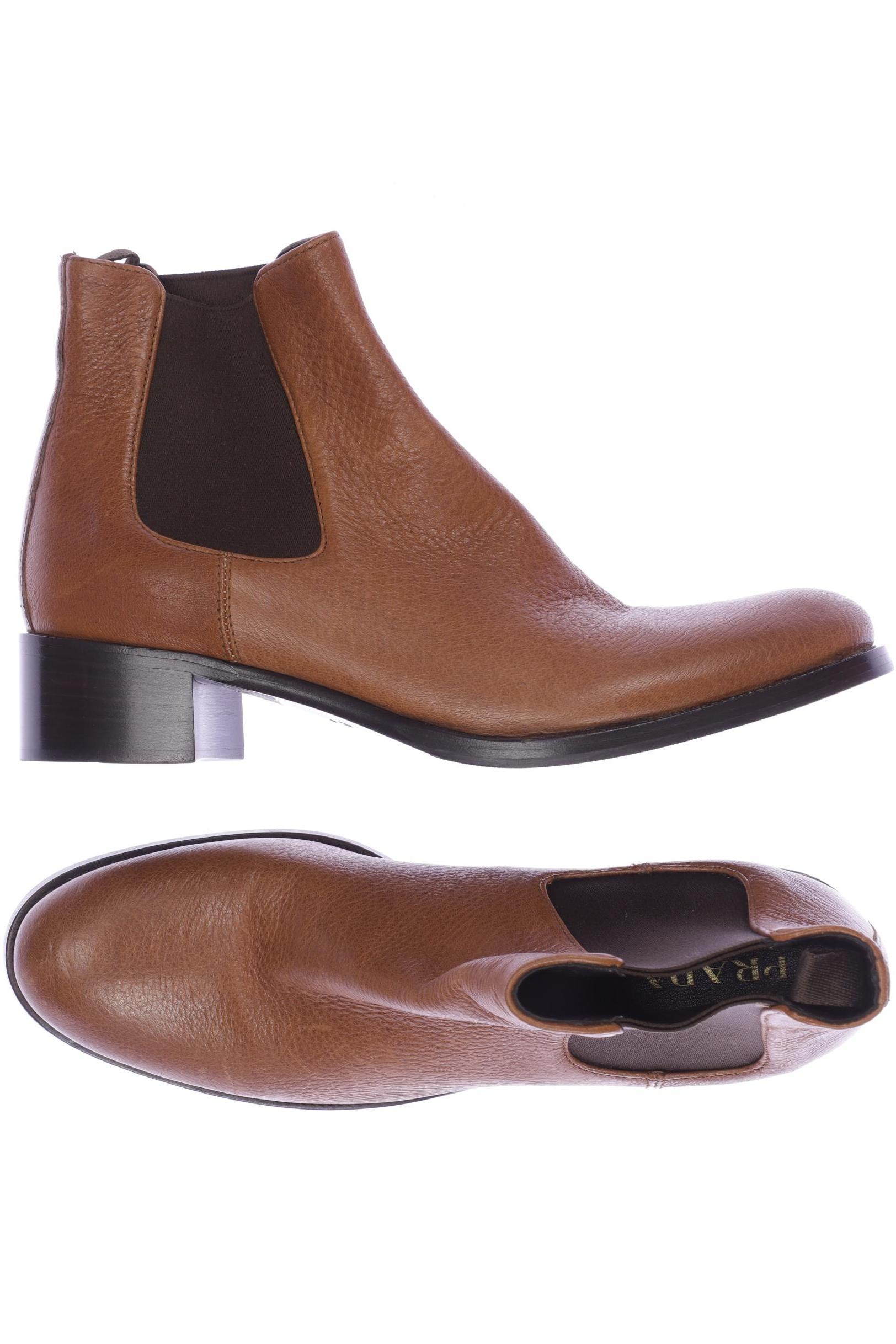

Prada Damen Stiefelette, braun, Gr. 38.5