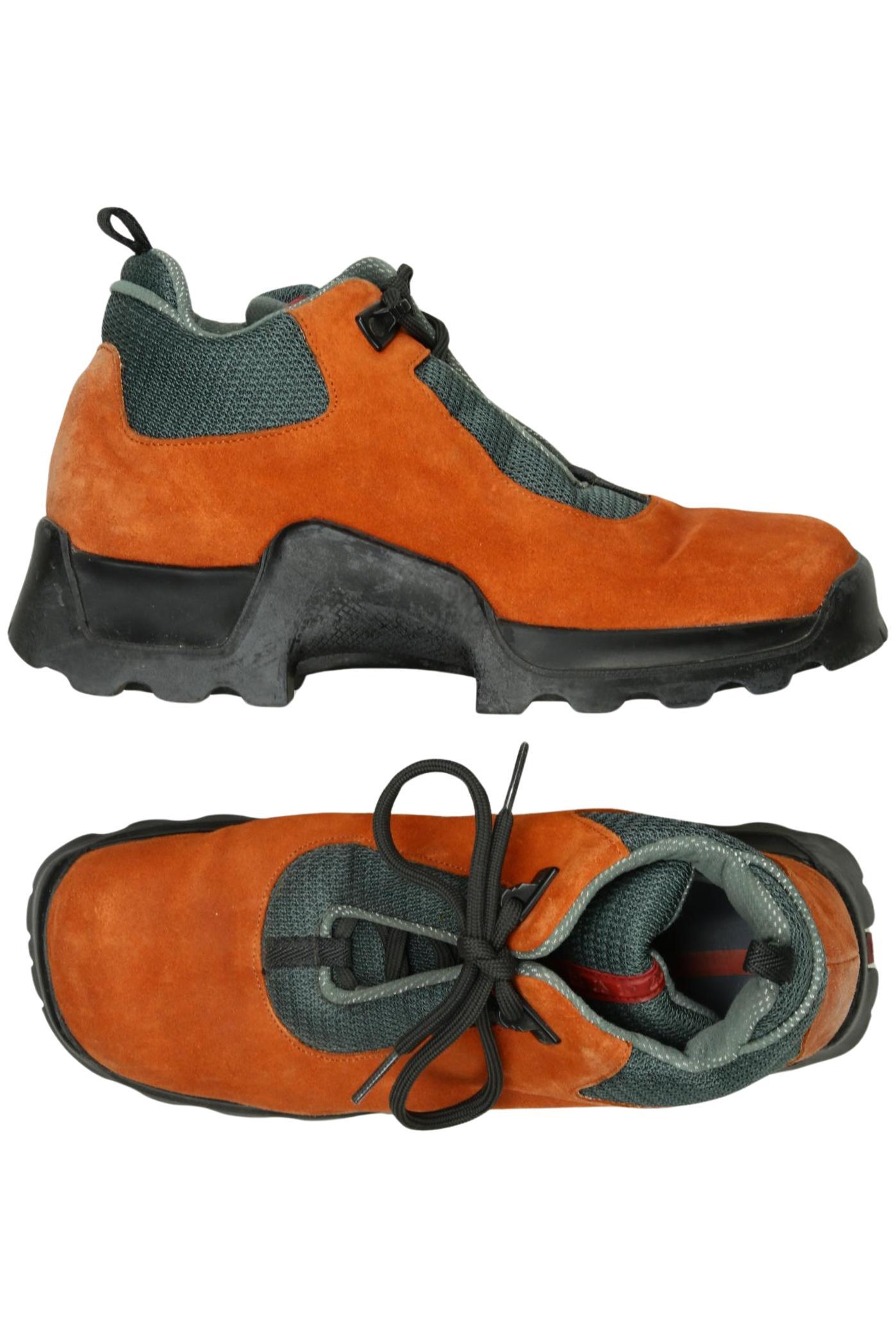 

Prada Damen Stiefelette, orange, Gr. 38.5