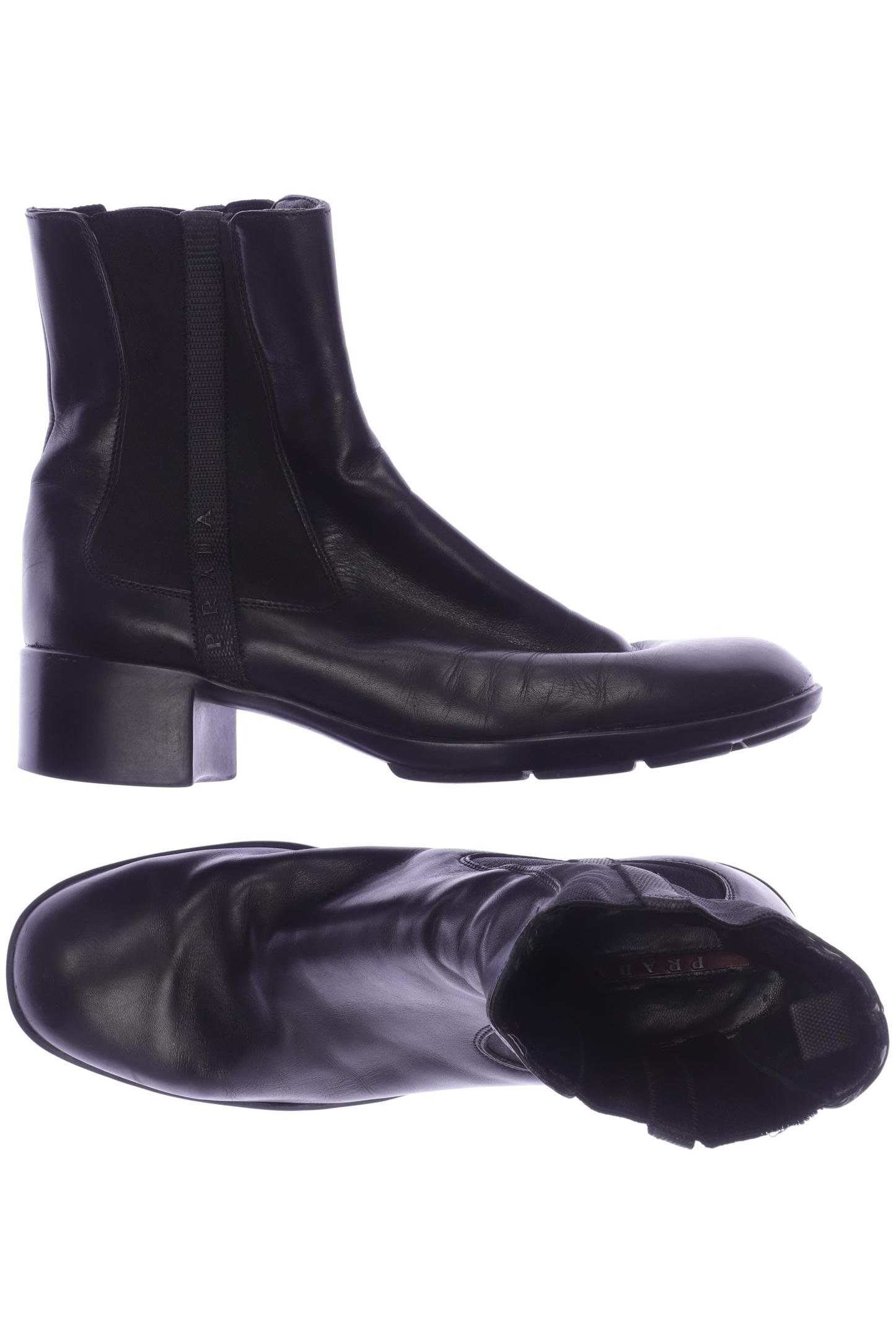 

Prada Damen Stiefelette, schwarz