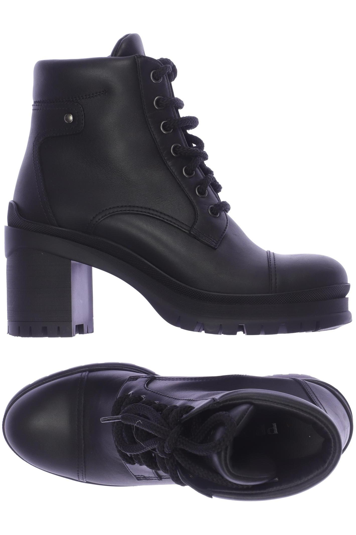 

Prada Damen Stiefelette, schwarz, Gr. 37.5