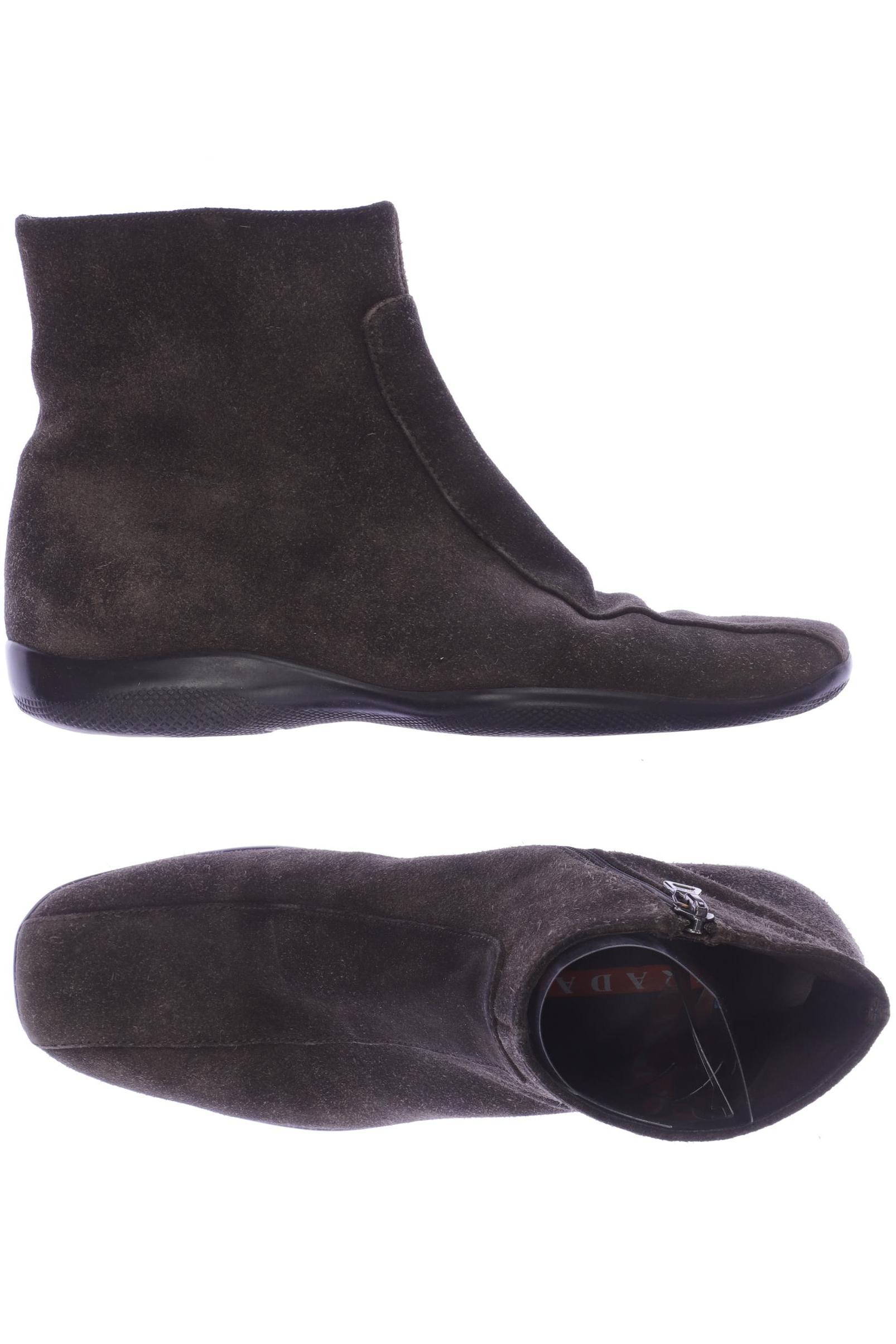

Prada Damen Stiefelette, braun, Gr. 35