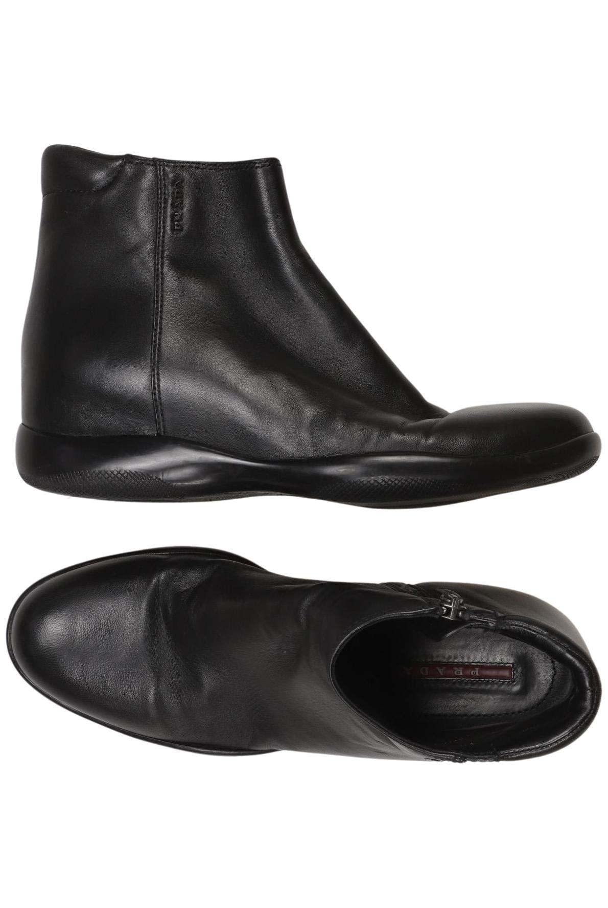 

Prada Damen Stiefelette, schwarz, Gr. 37