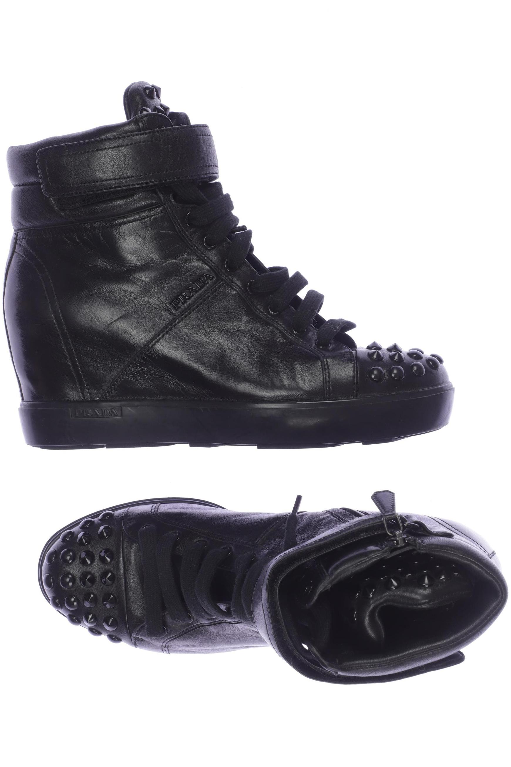 

Prada Damen Stiefelette, schwarz, Gr. 39