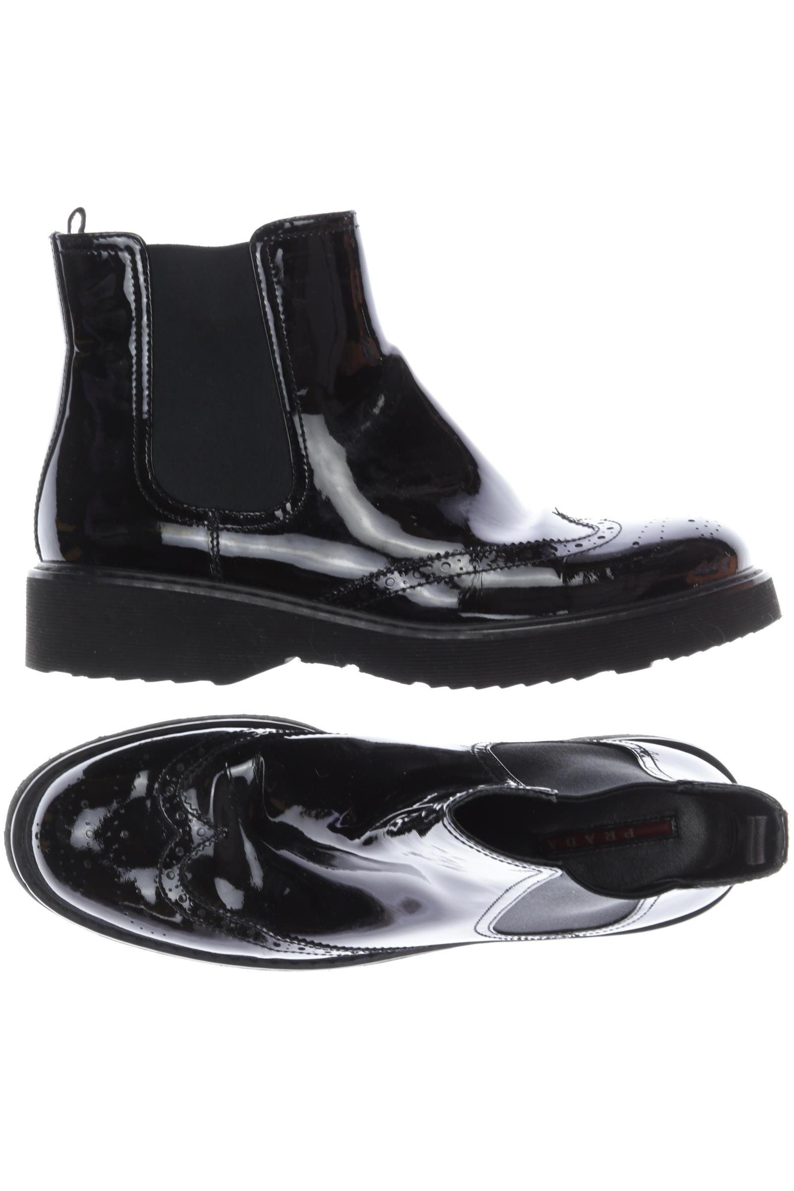 

Prada Damen Stiefelette, schwarz, Gr. 41
