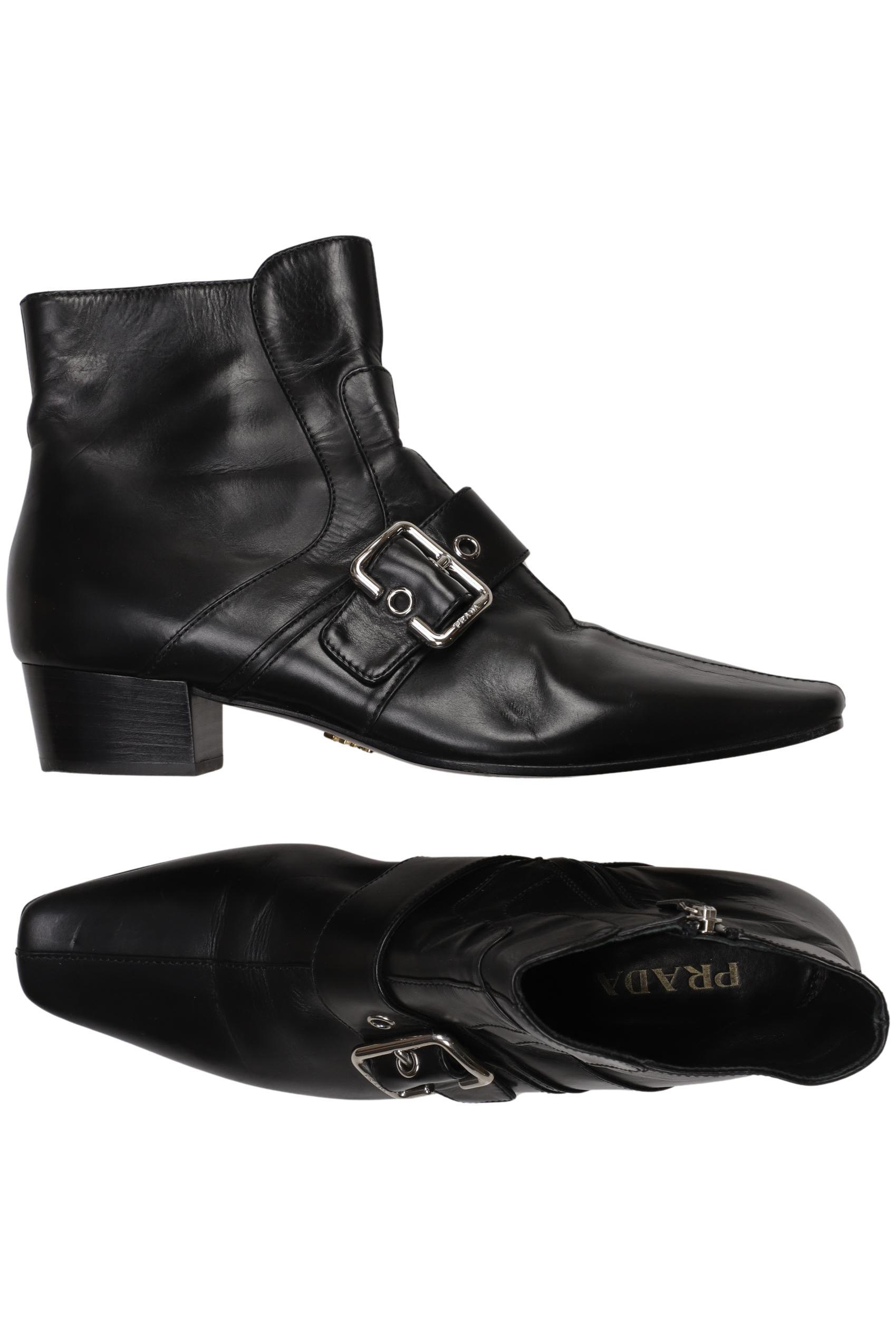 

Prada Damen Stiefelette, schwarz, Gr. 37