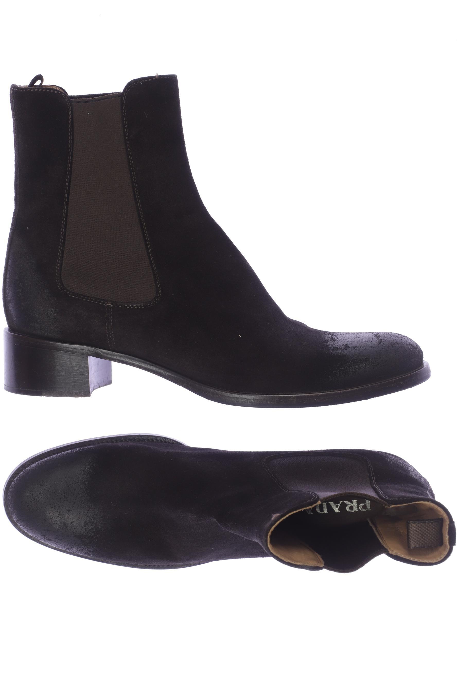 

Prada Damen Stiefelette, braun, Gr. 39.5