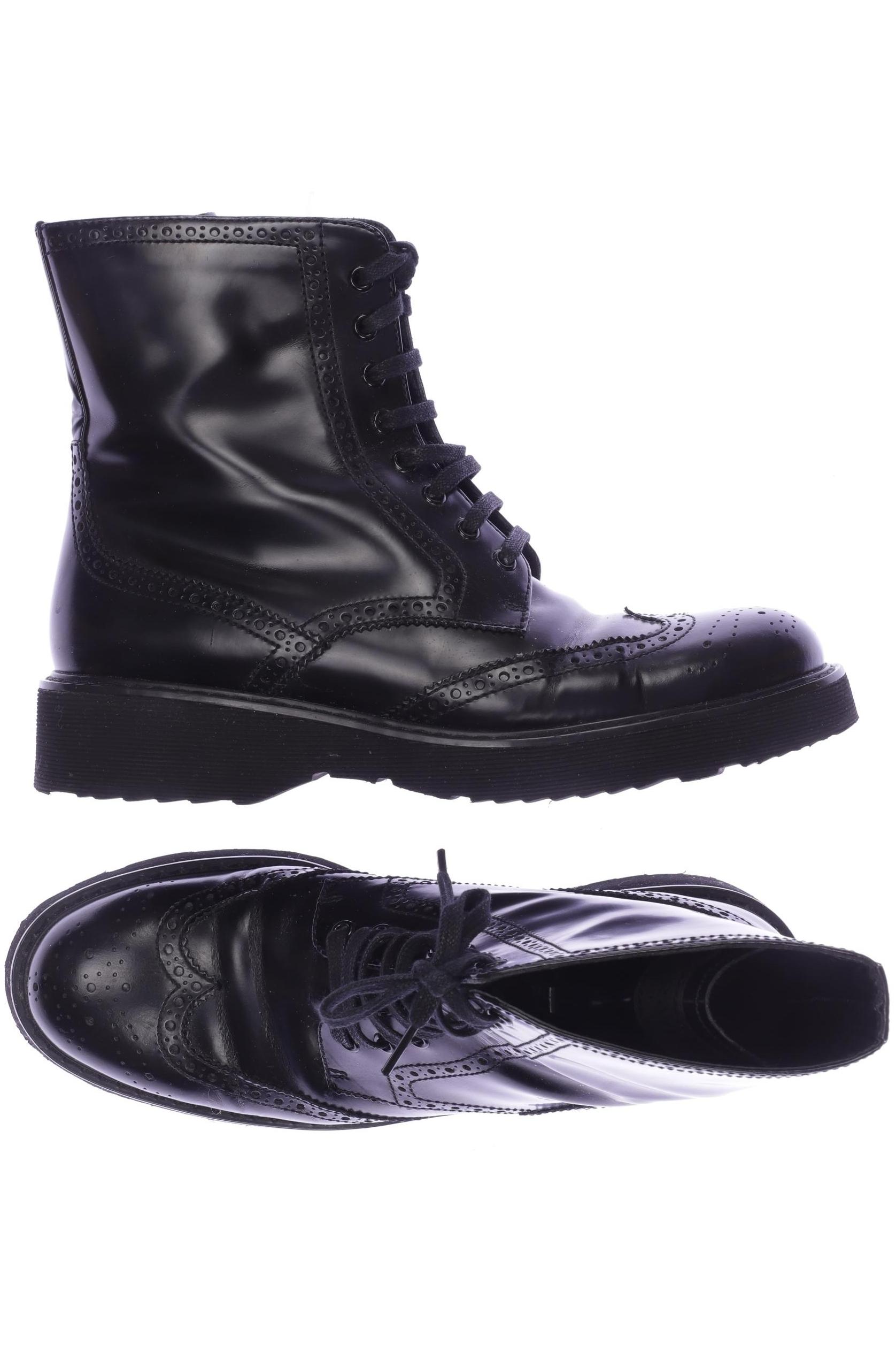

Prada Damen Stiefelette, schwarz, Gr. 40