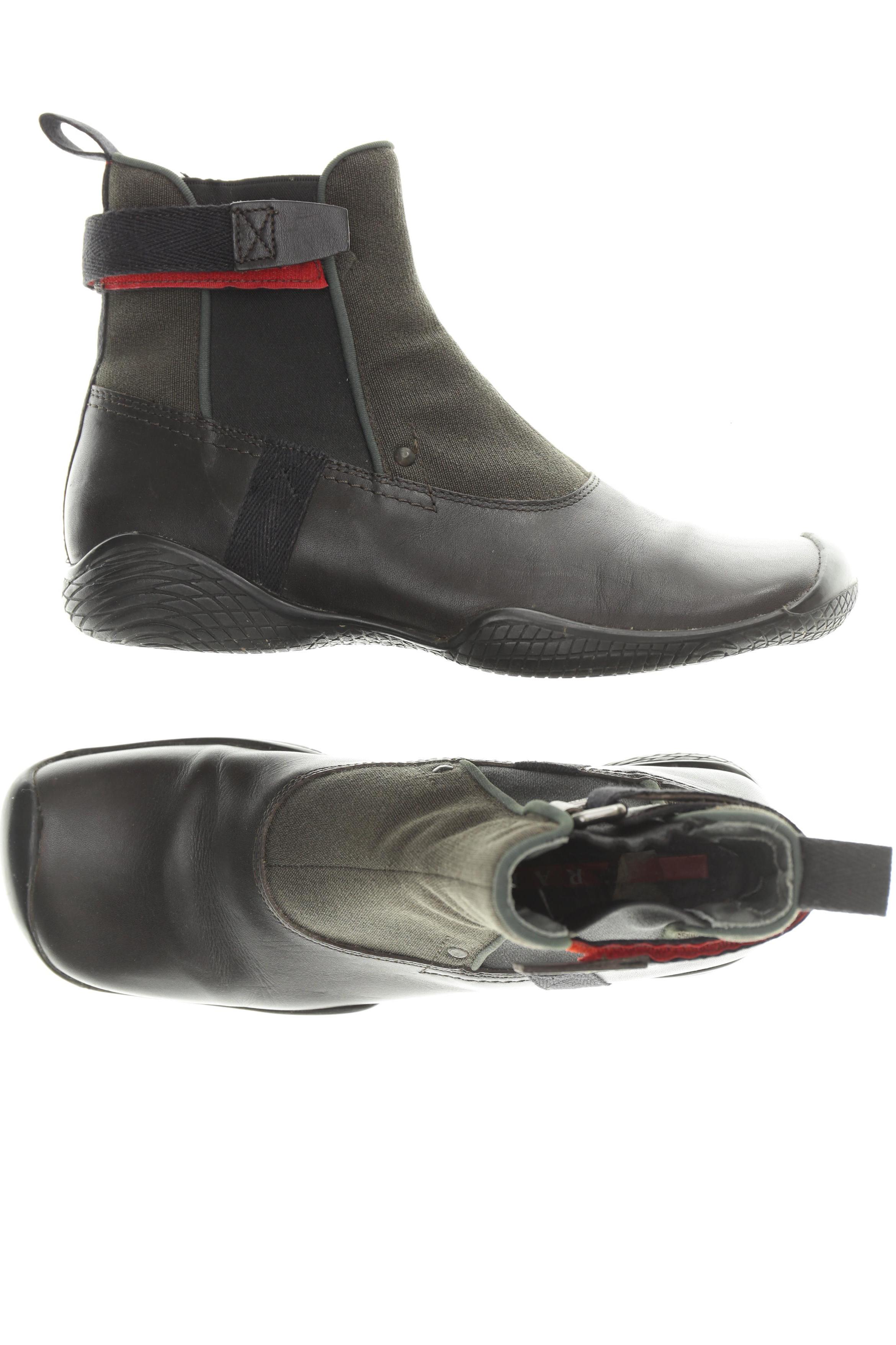 

Prada Damen Stiefelette, braun, Gr. 38.5