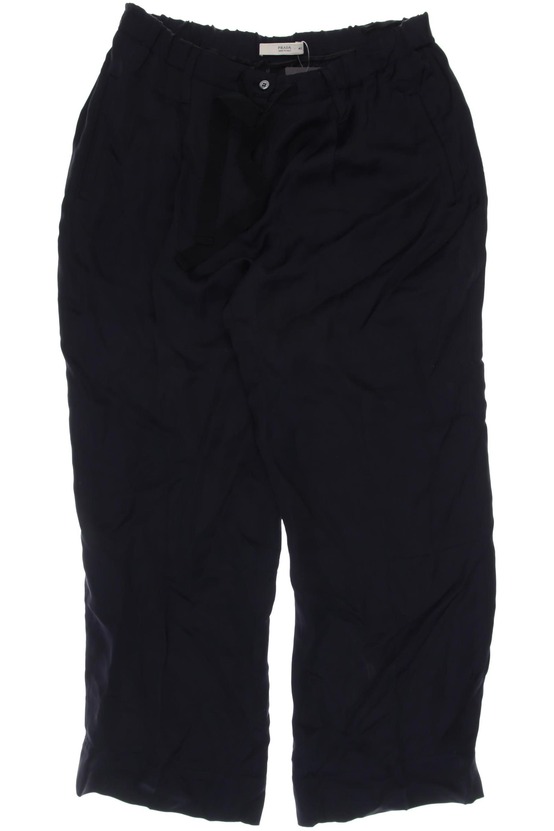 

Prada Damen Stoffhose, blau, Gr. 42