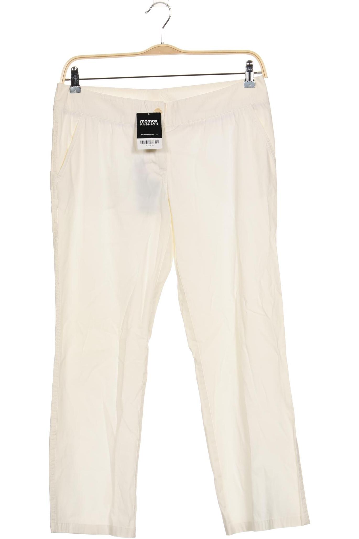 

Prada Damen Stoffhose, cremeweiß, Gr. 44