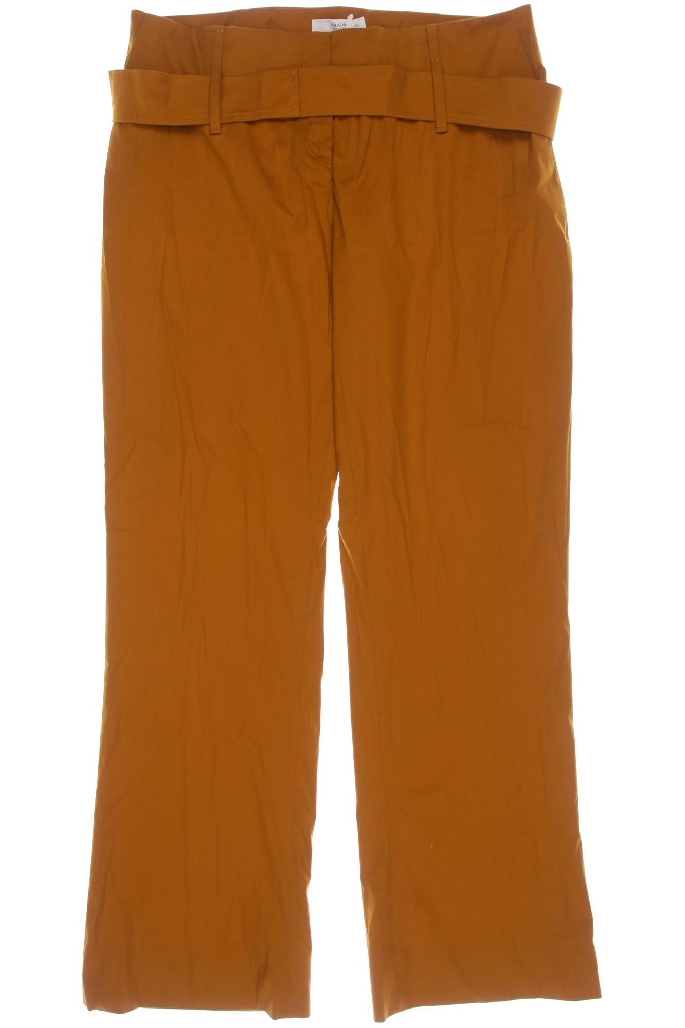 

Prada Damen Stoffhose, braun, Gr. 42