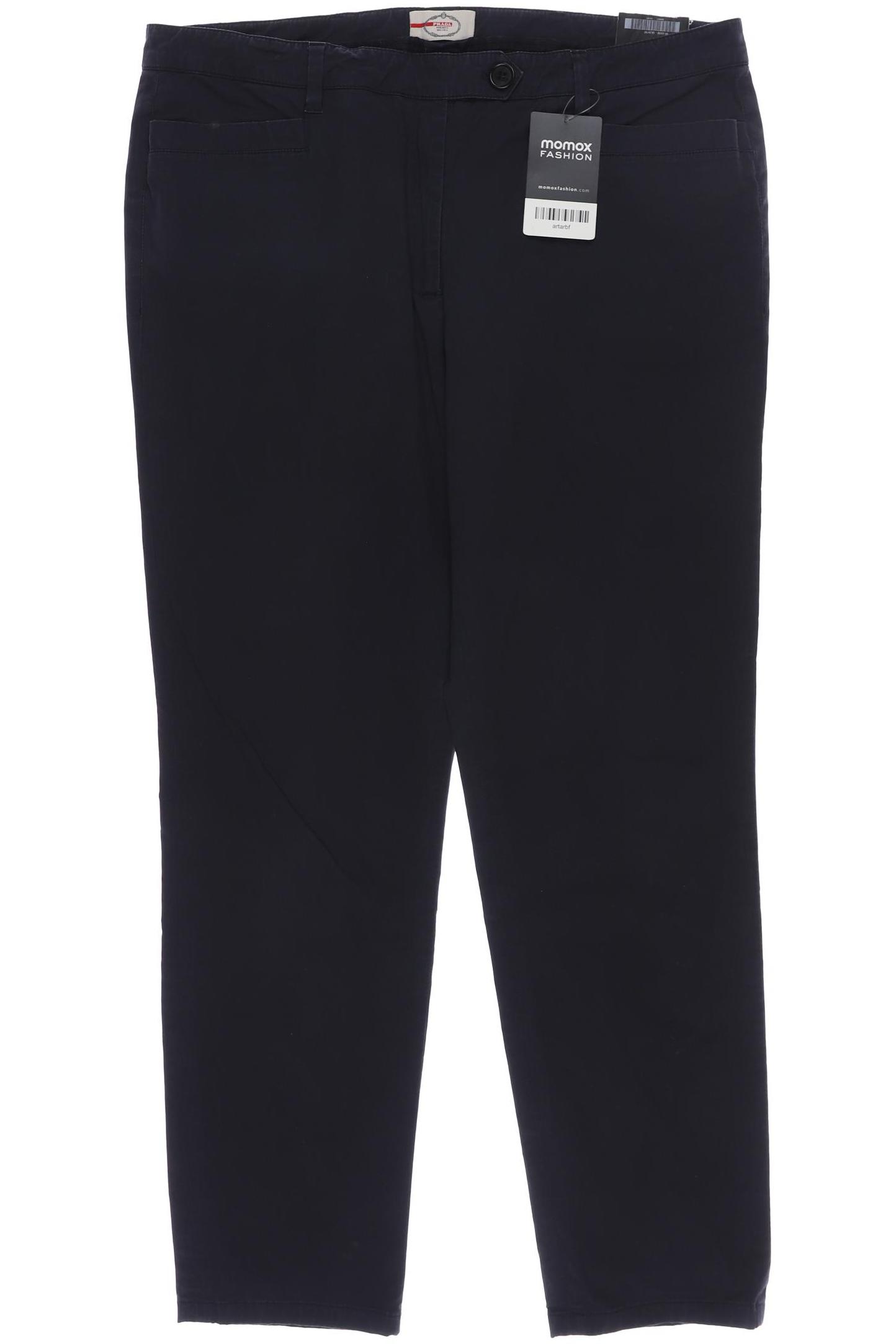 

Prada Damen Stoffhose, marineblau