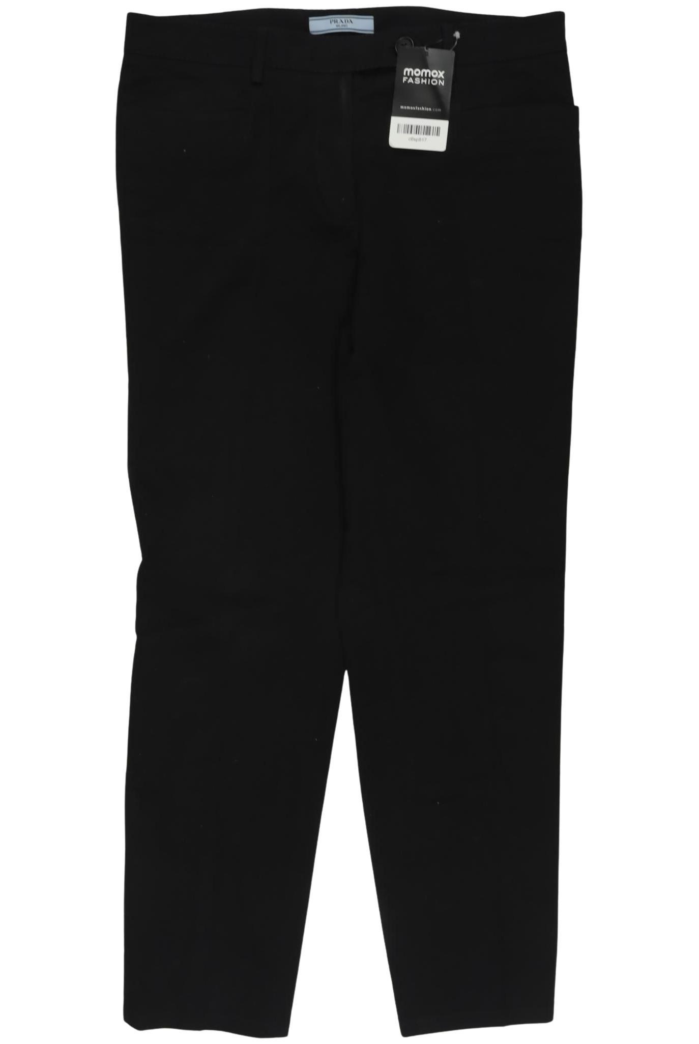 

Prada Damen Stoffhose, schwarz, Gr. 42