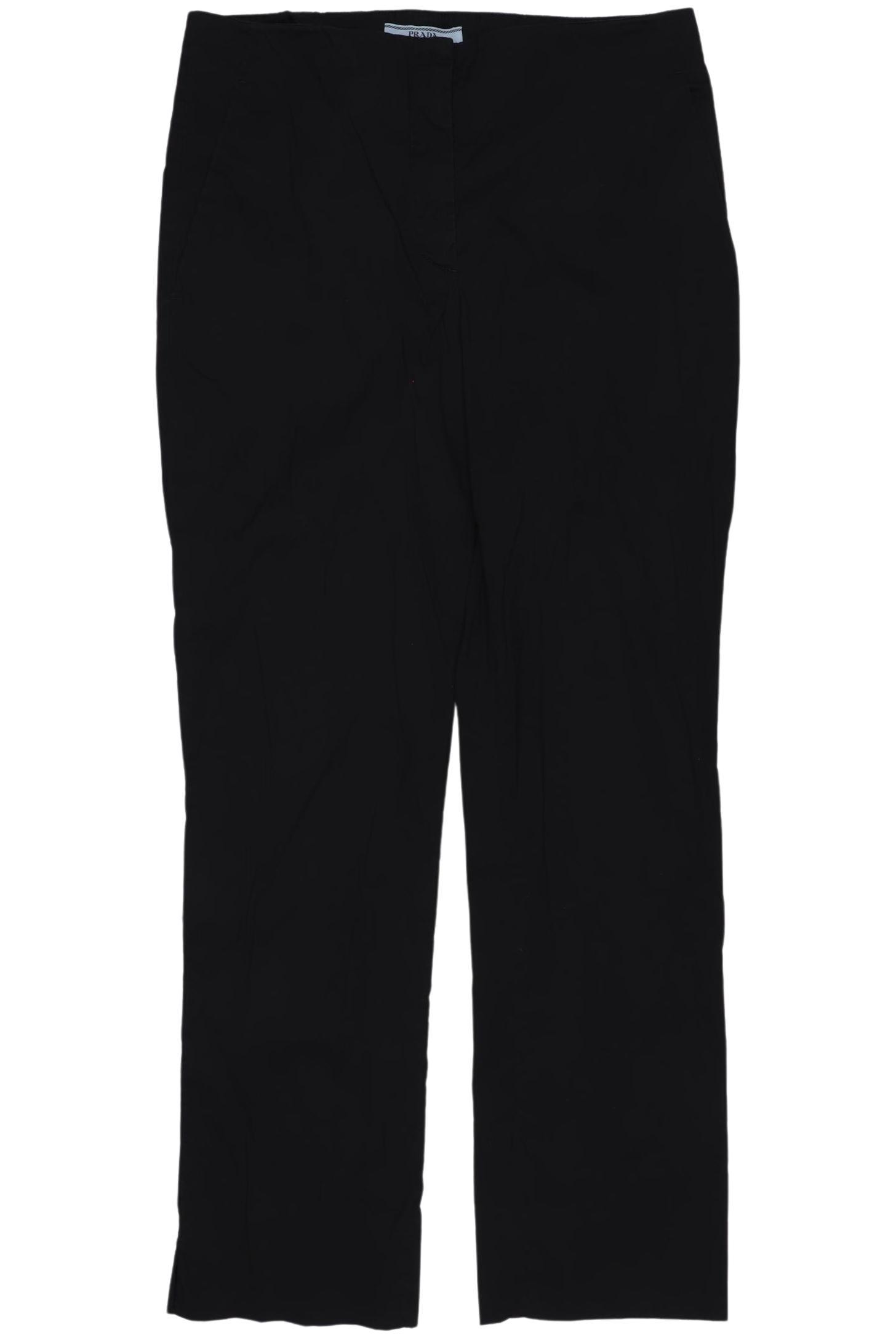 

Prada Damen Stoffhose, schwarz, Gr. 40