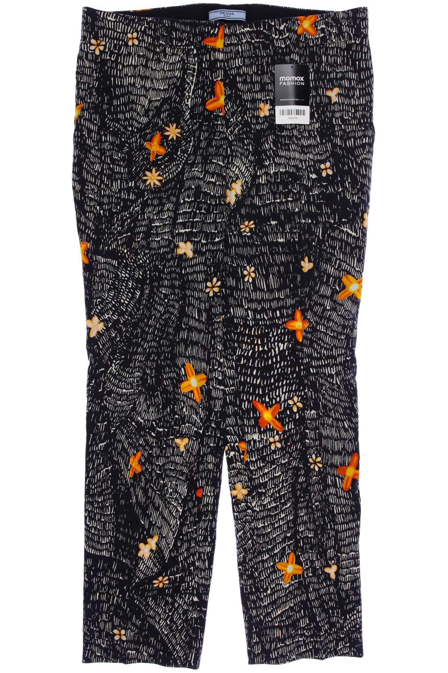 

Prada Damen Stoffhose, schwarz, Gr. 42