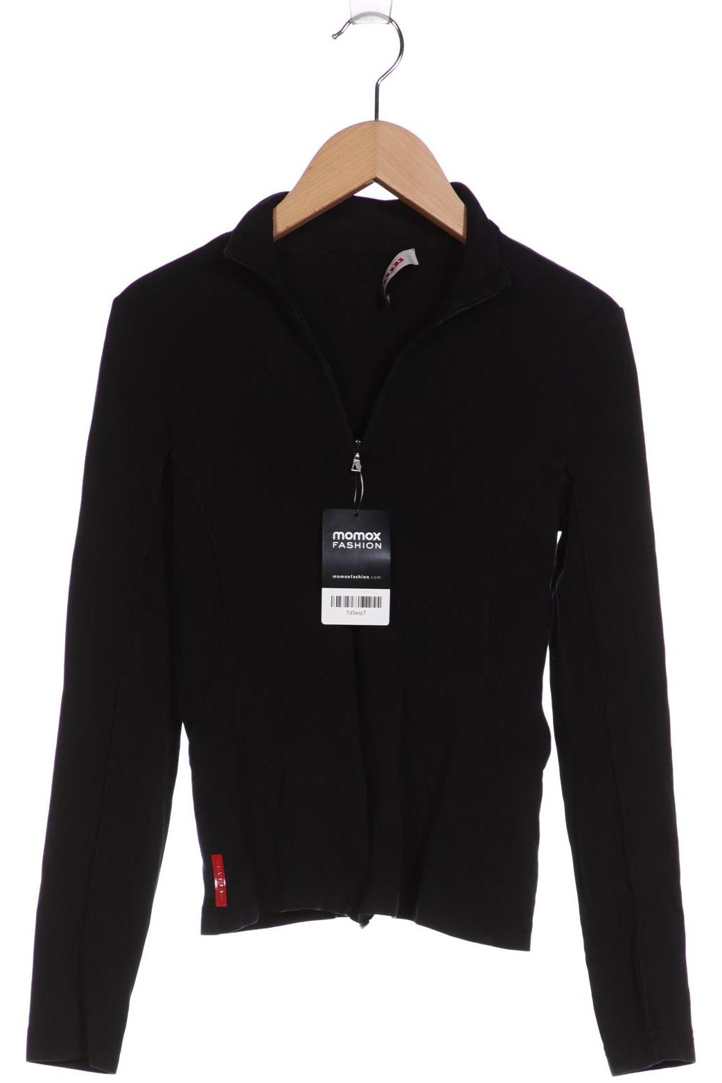 

Prada Damen Strickjacke, schwarz, Gr. 36