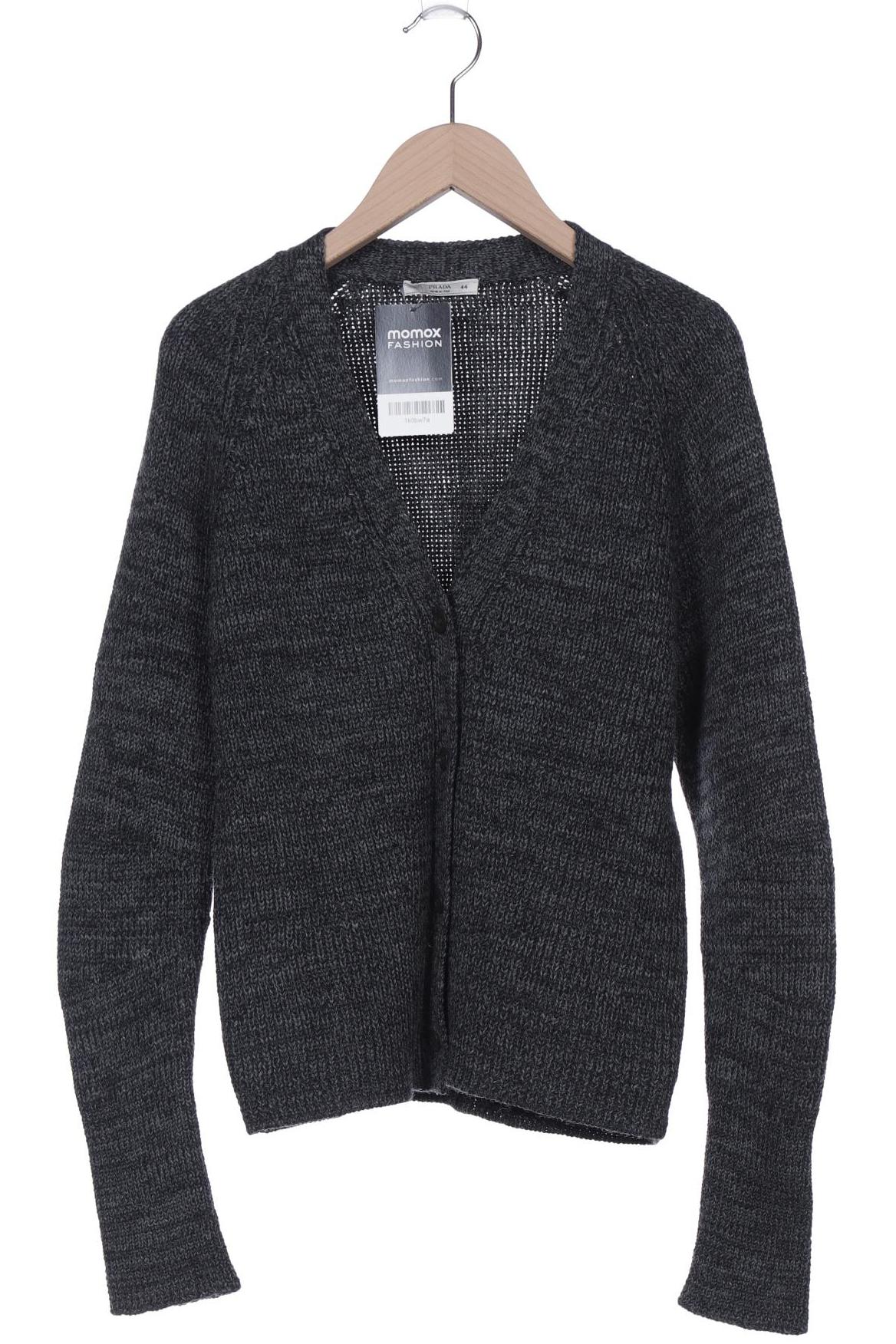 

Prada Damen Strickjacke, grau, Gr. 44
