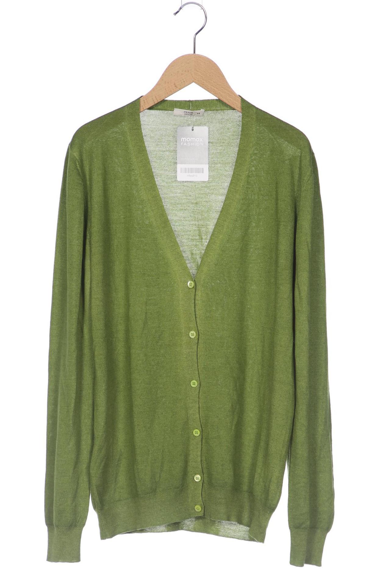 

Prada Damen Strickjacke, grün, Gr. 44