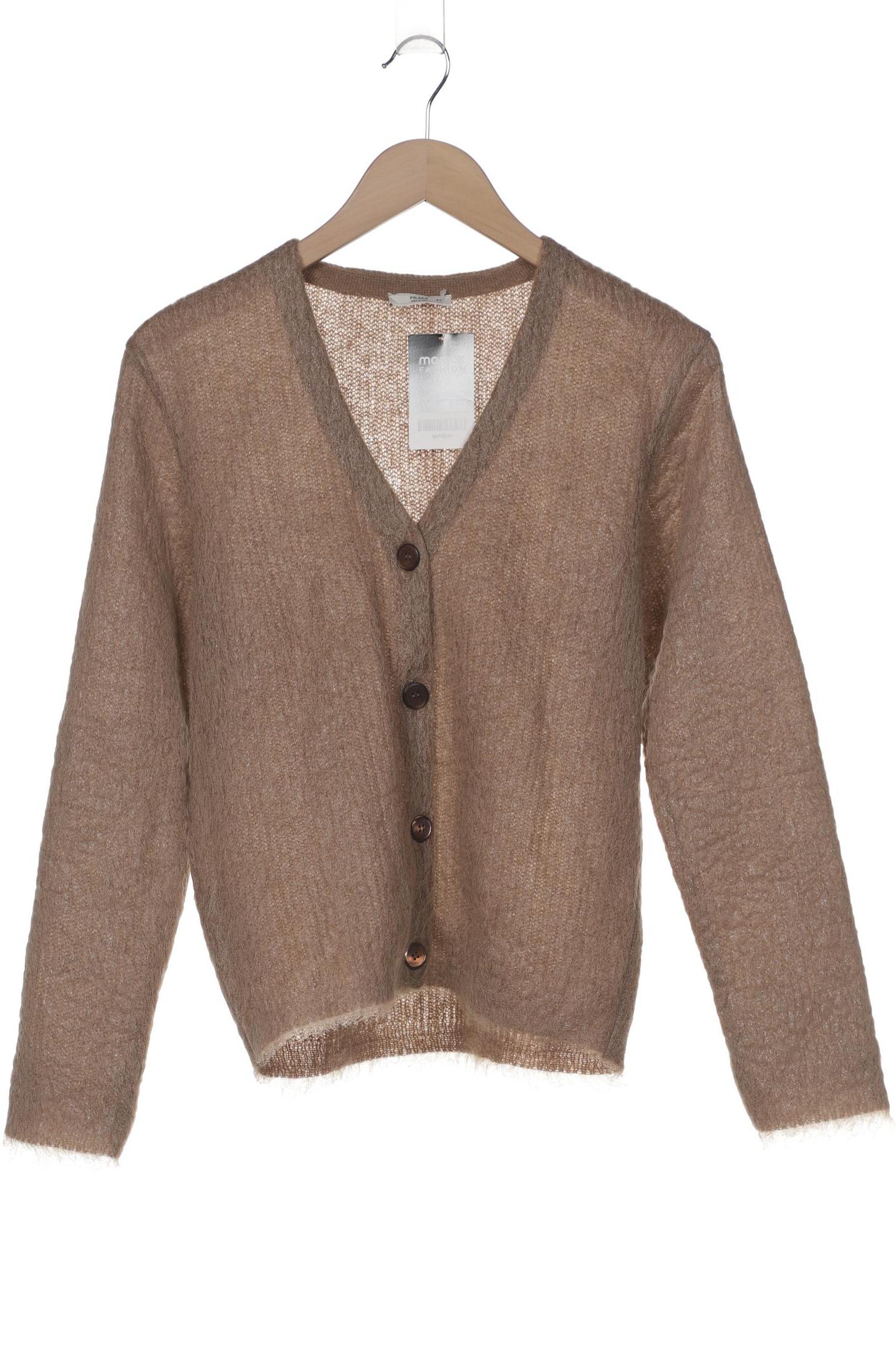 

Prada Damen Strickjacke, braun, Gr. 42