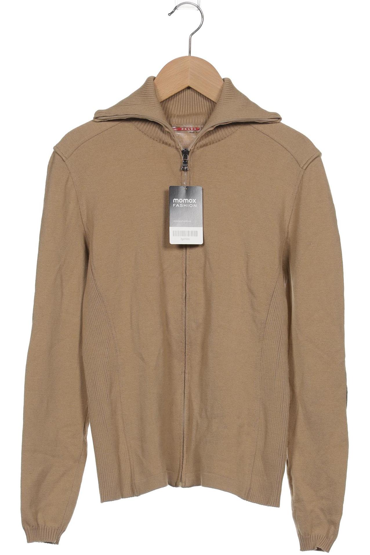 

Prada Damen Strickjacke, beige, Gr. 42