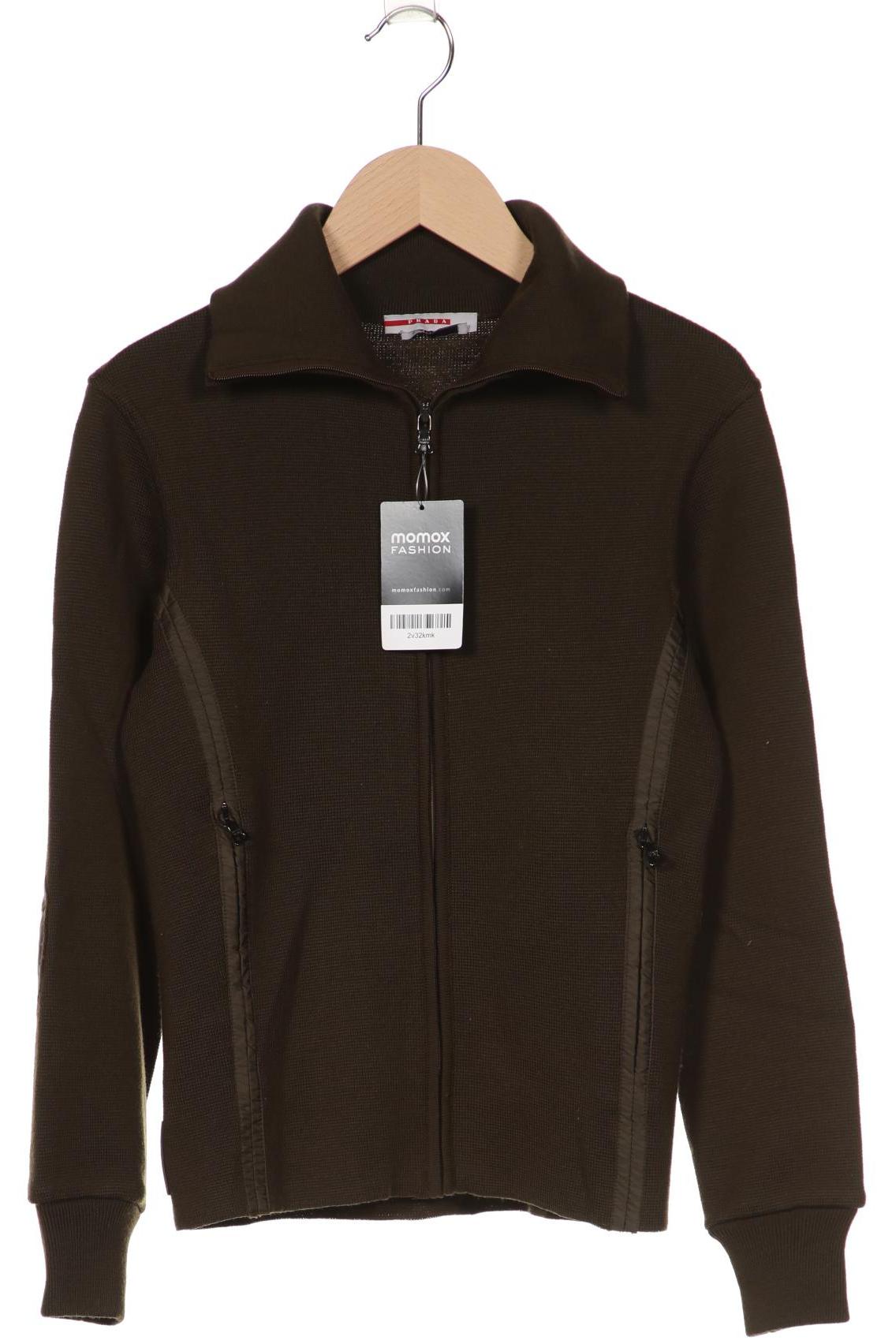 

Prada Damen Strickjacke, grün, Gr. 40