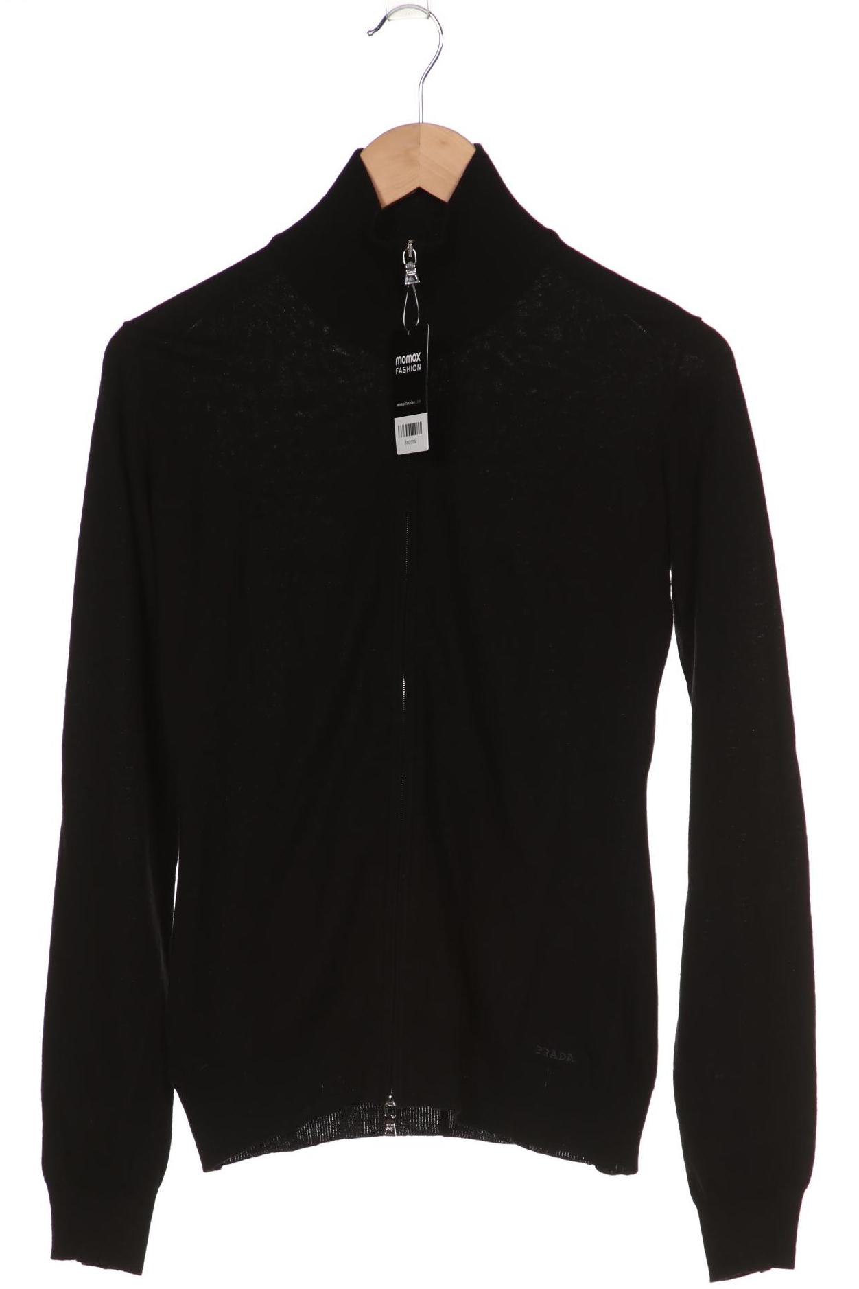

Prada Damen Strickjacke, schwarz, Gr. 42