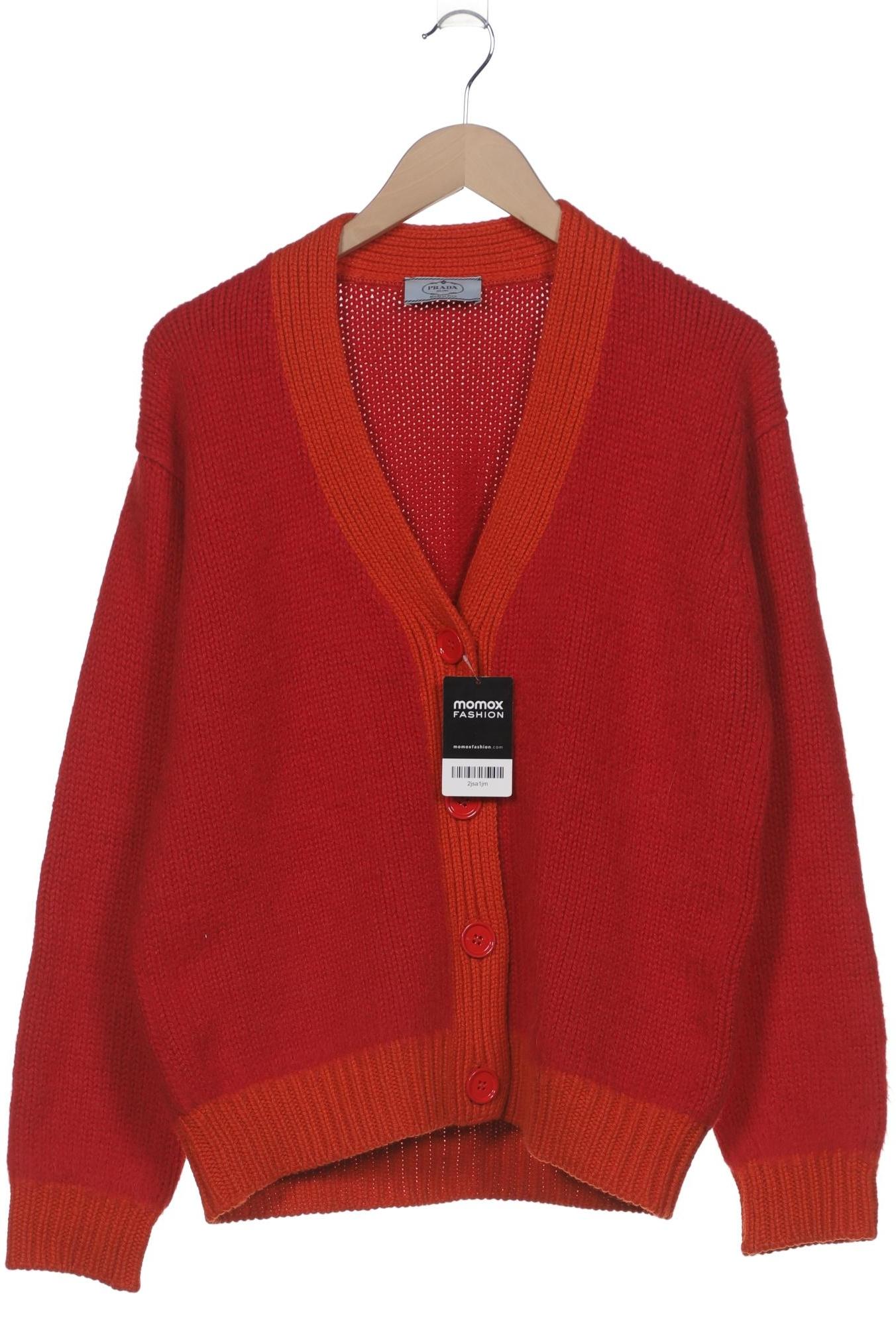 

Prada Damen Strickjacke, rot, Gr. 40