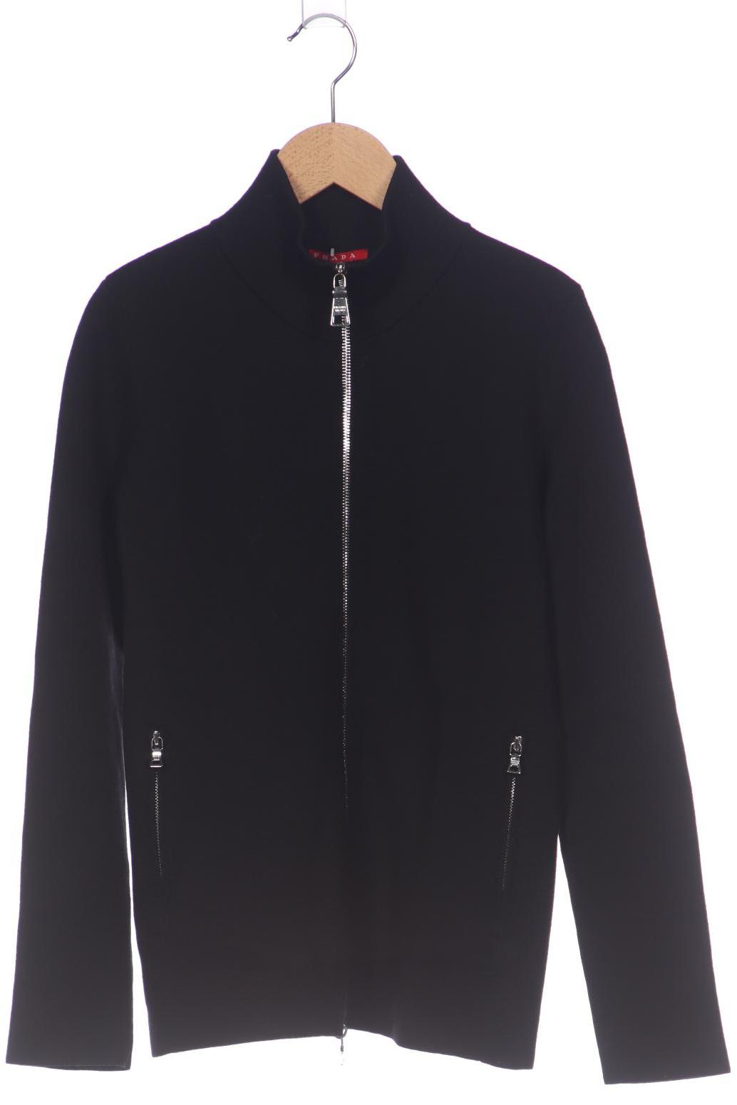 

Prada Damen Strickjacke, schwarz, Gr. 42