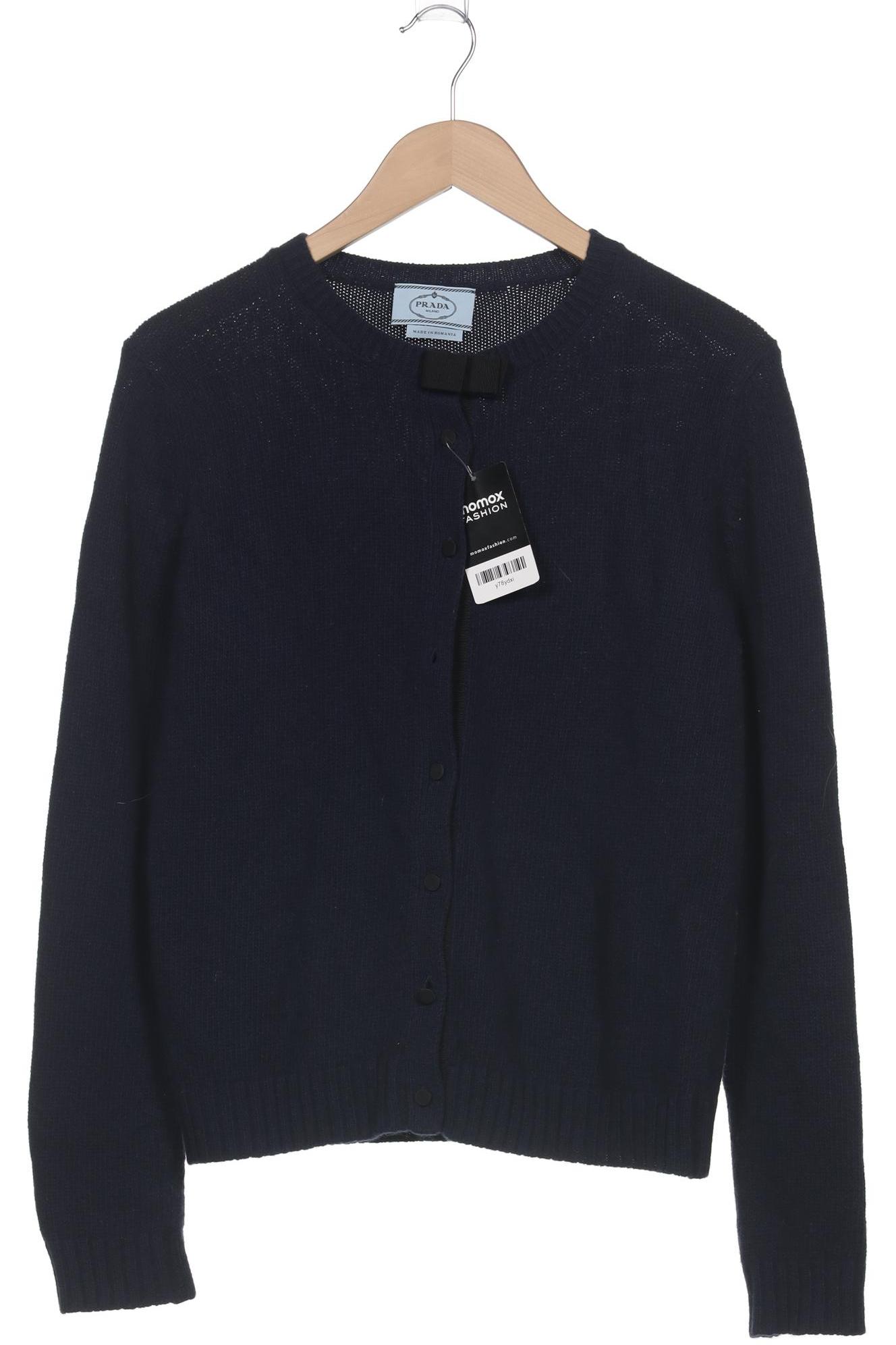

Prada Damen Strickjacke, marineblau, Gr. 40
