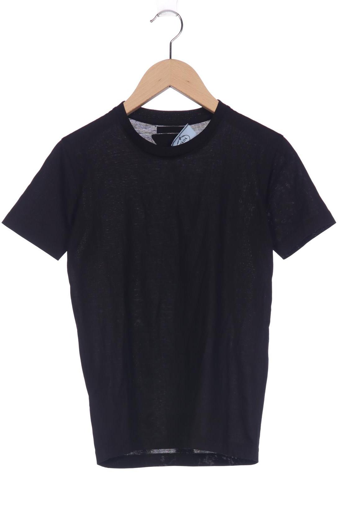 

Prada Damen T-Shirt, schwarz, Gr. 32