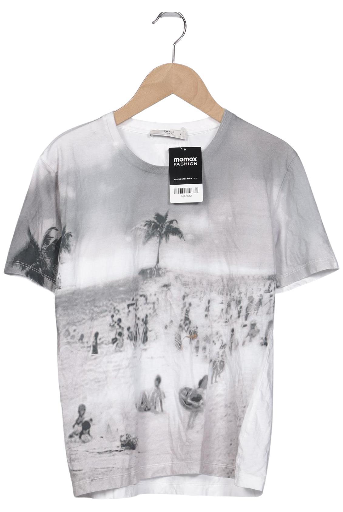 

Prada Damen T-Shirt, grau, Gr. 38