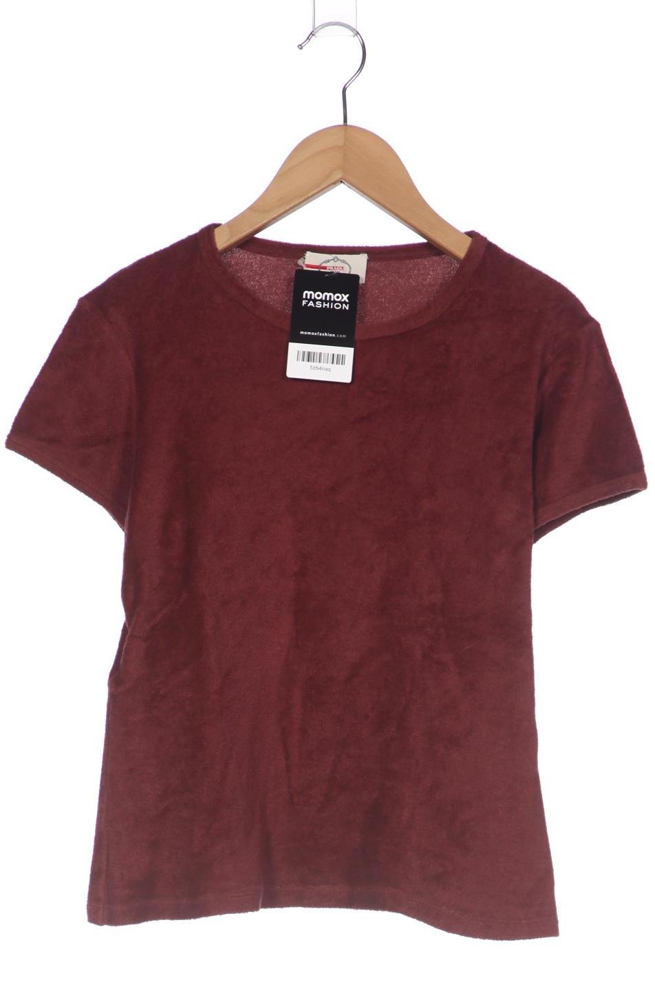 

Prada Damen T-Shirt, bordeaux, Gr. 38