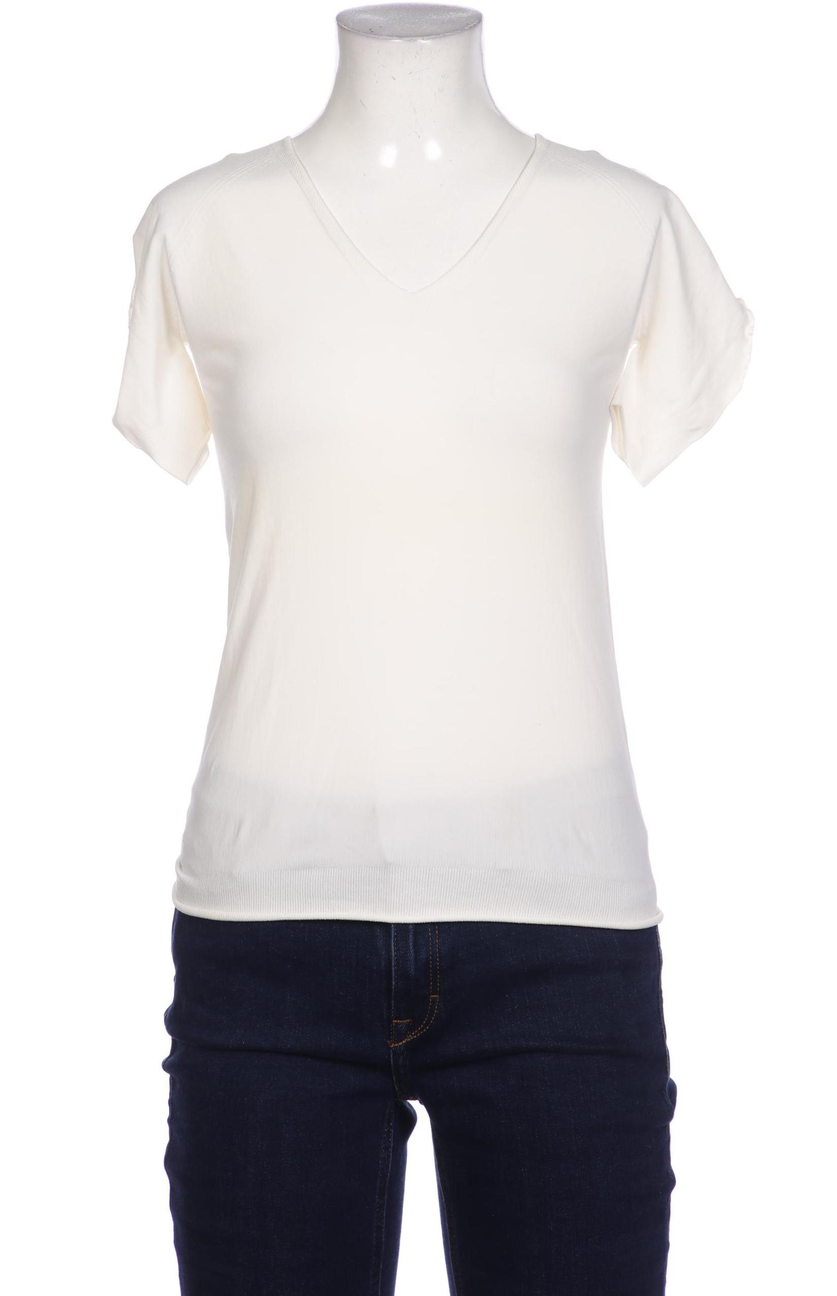 

Prada Damen T-Shirt, cremeweiß, Gr. 36
