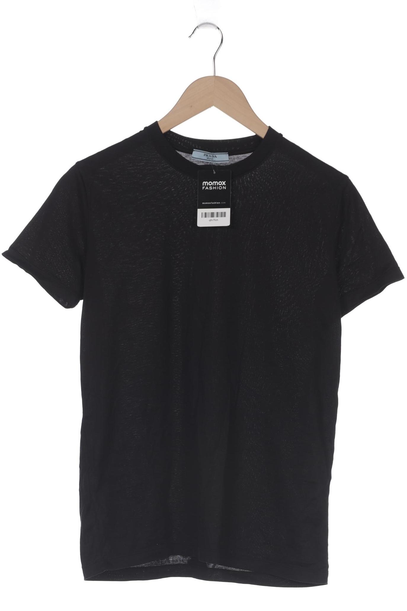 

Prada Damen T-Shirt, schwarz, Gr. 36