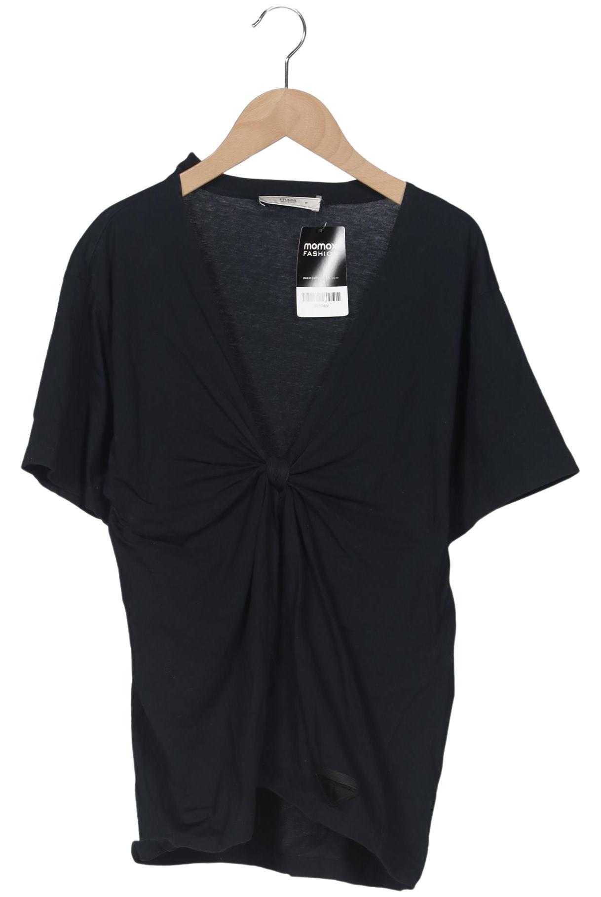 

Prada Damen T-Shirt, marineblau, Gr. 38