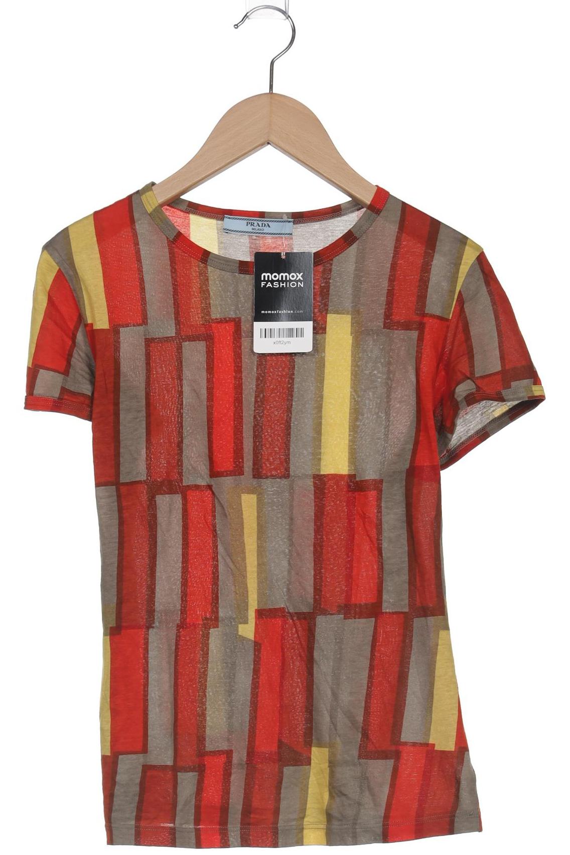 

Prada Damen T-Shirt, mehrfarbig, Gr. 42