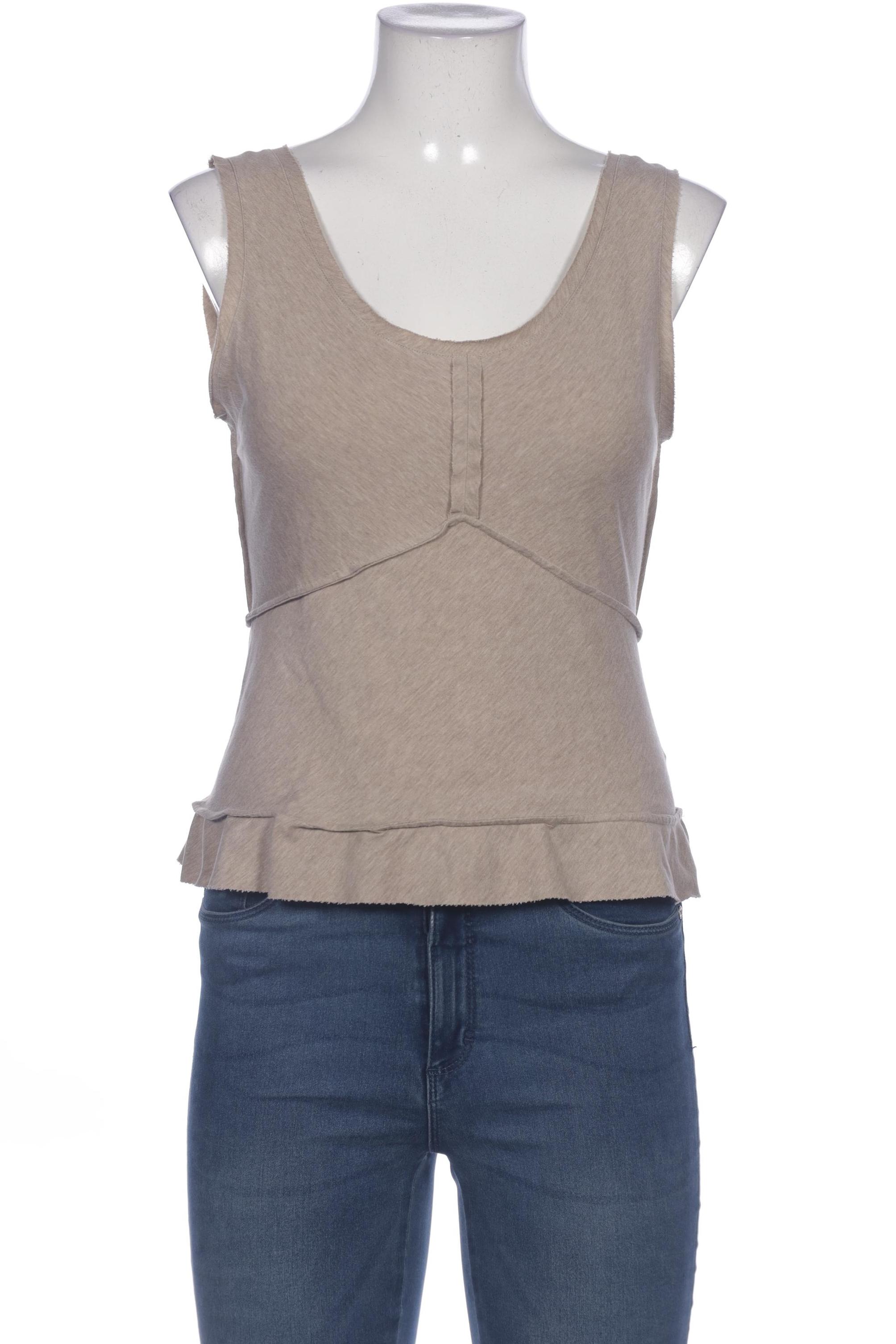 

Prada Damen Top, beige, Gr. 42