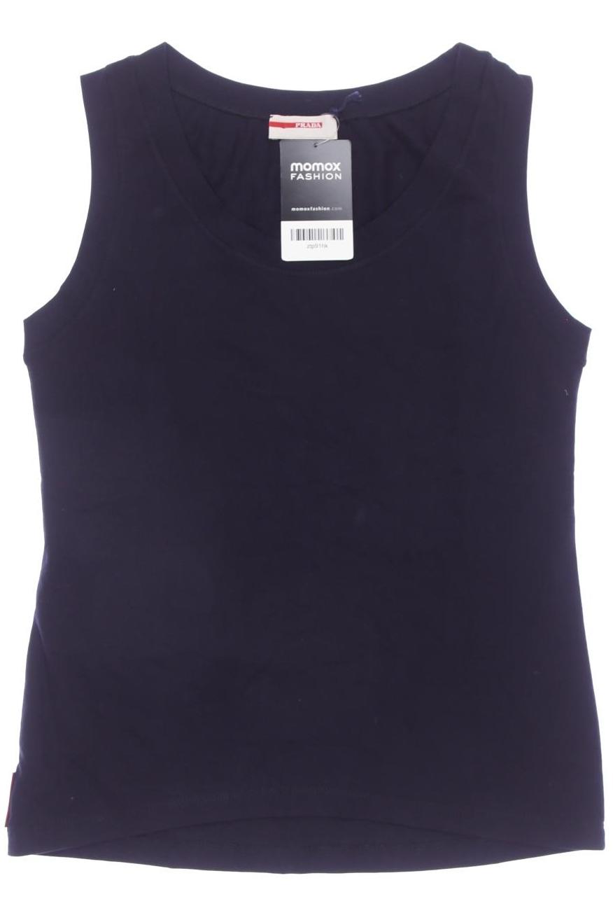 

Prada Damen Top, marineblau, Gr. 42