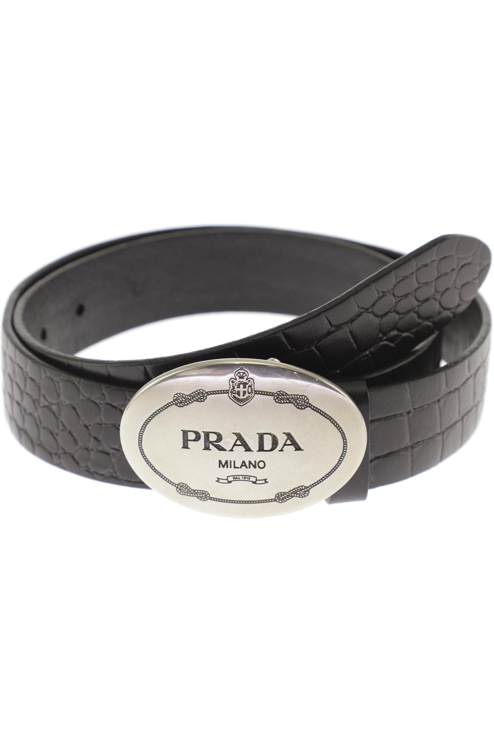 

Prada Herren Gürtel, schwarz, Gr. 85